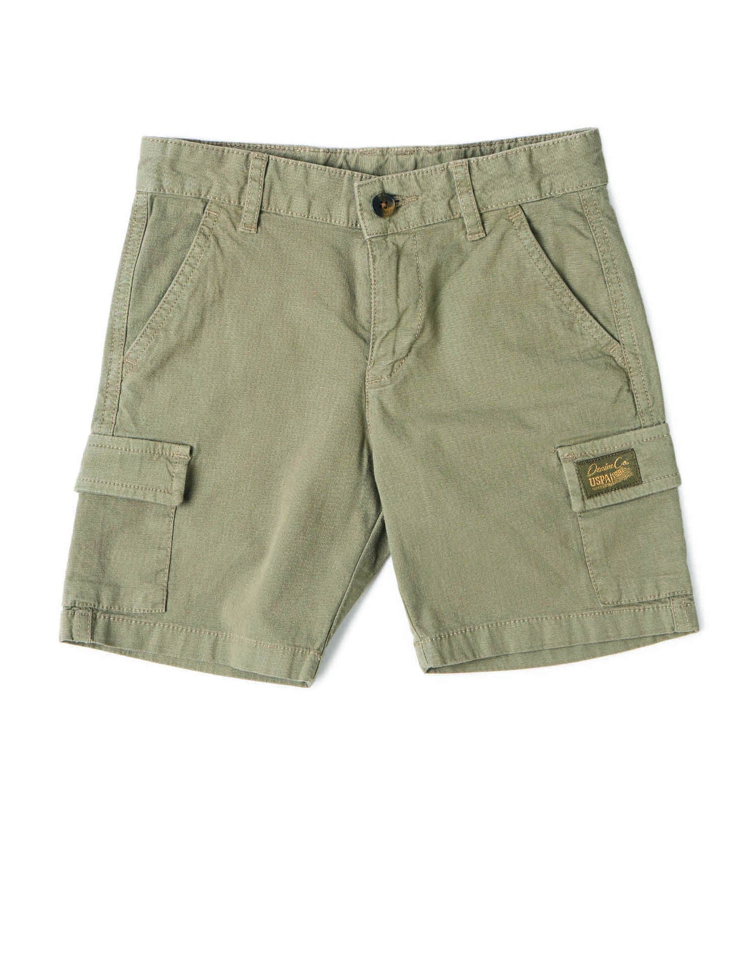 Boys Pure Cotton Regular Fit Shorts Medium Grey - U.S. POLO ASSN. | Large