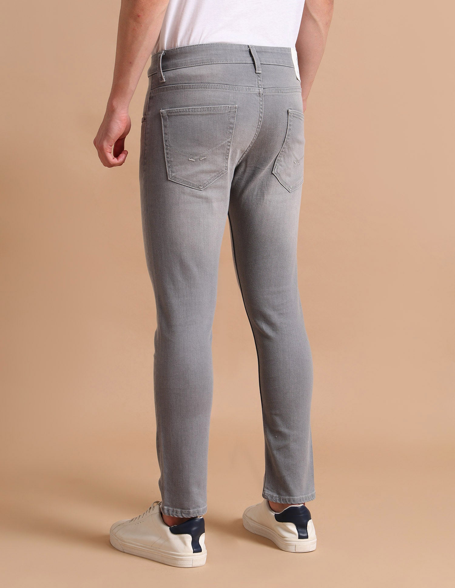 Henry Tapered Cropped Fit Grey Jeans Grey - U.S. POLO ASSN. | Large