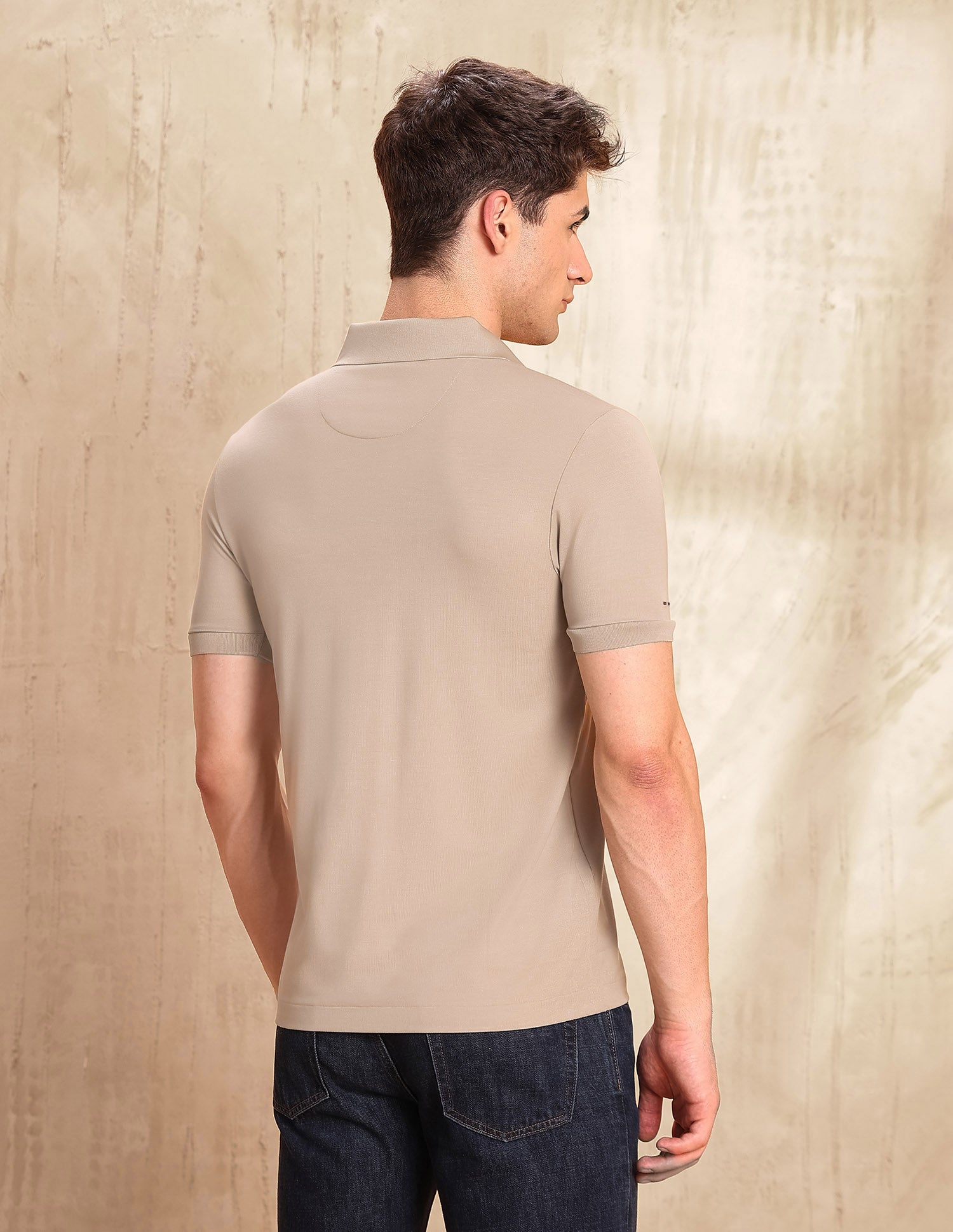 Solid Legend Of Horseshoe Polo Shirt Beige - U.S. POLO ASSN. | Large