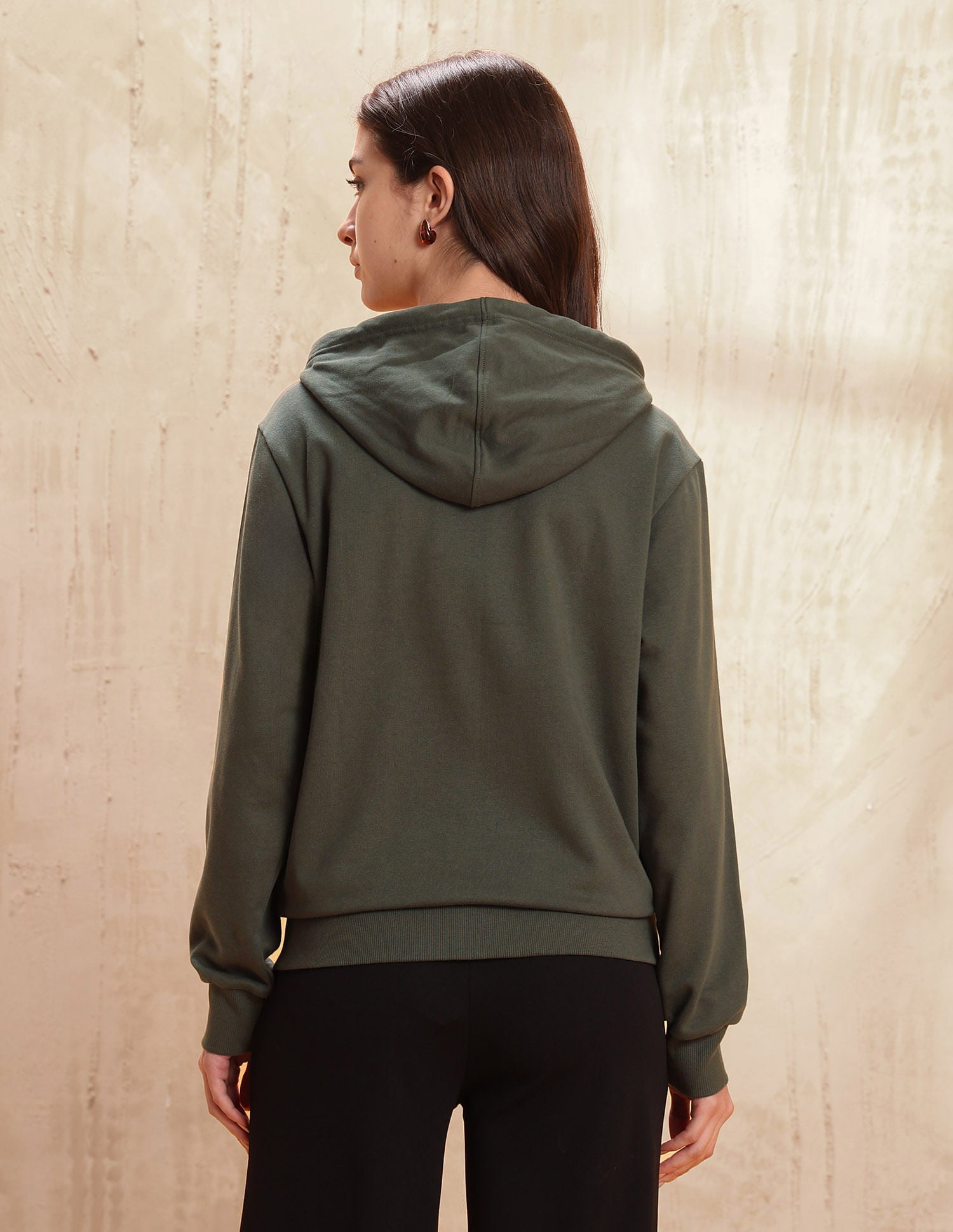 Regular Fit Brand Printed Sweatshirt Green - U.S. POLO ASSN. | Large