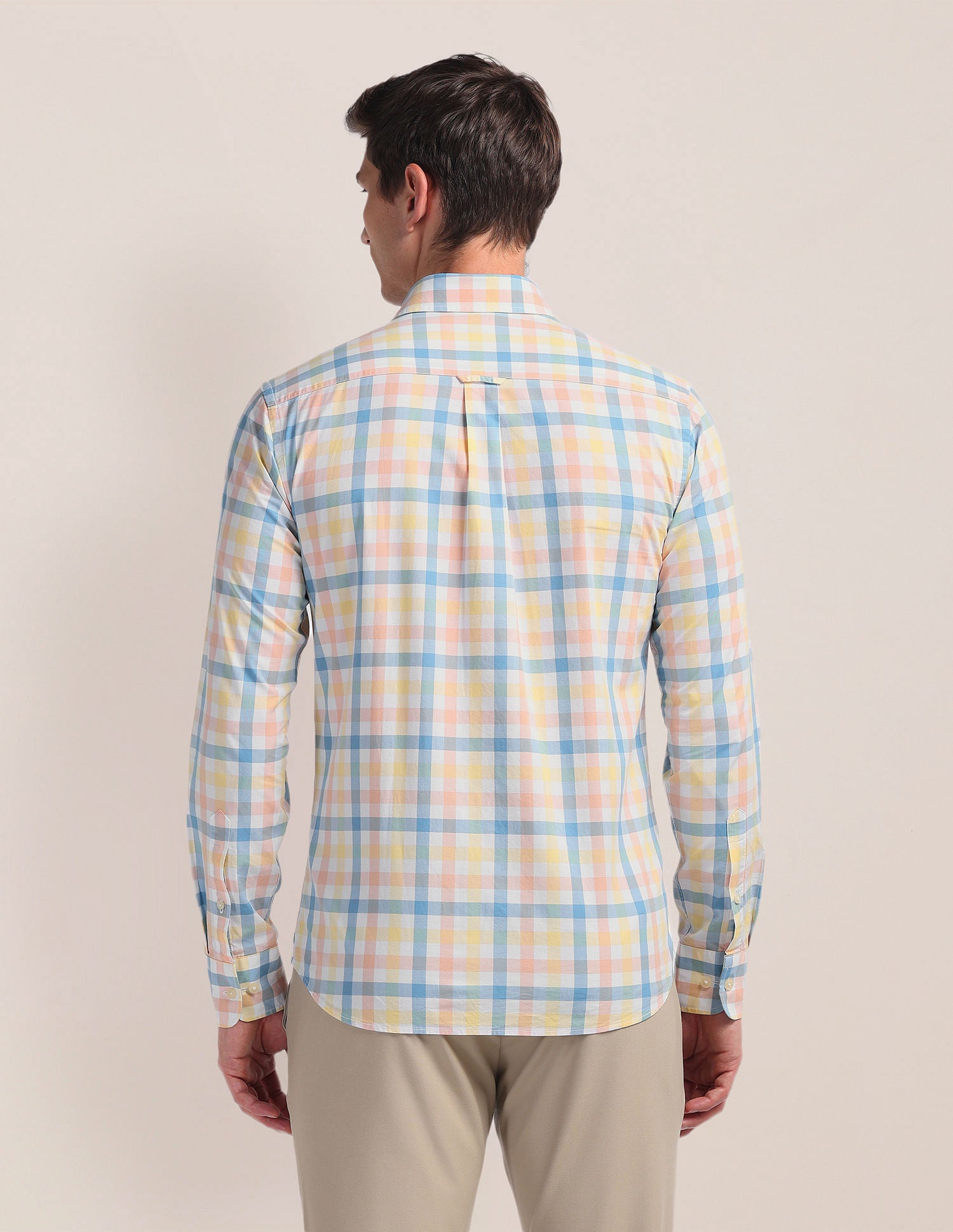 Tailored Gingham Check Shirt Multi-colour - U.S. Polo Assn. India | Large
