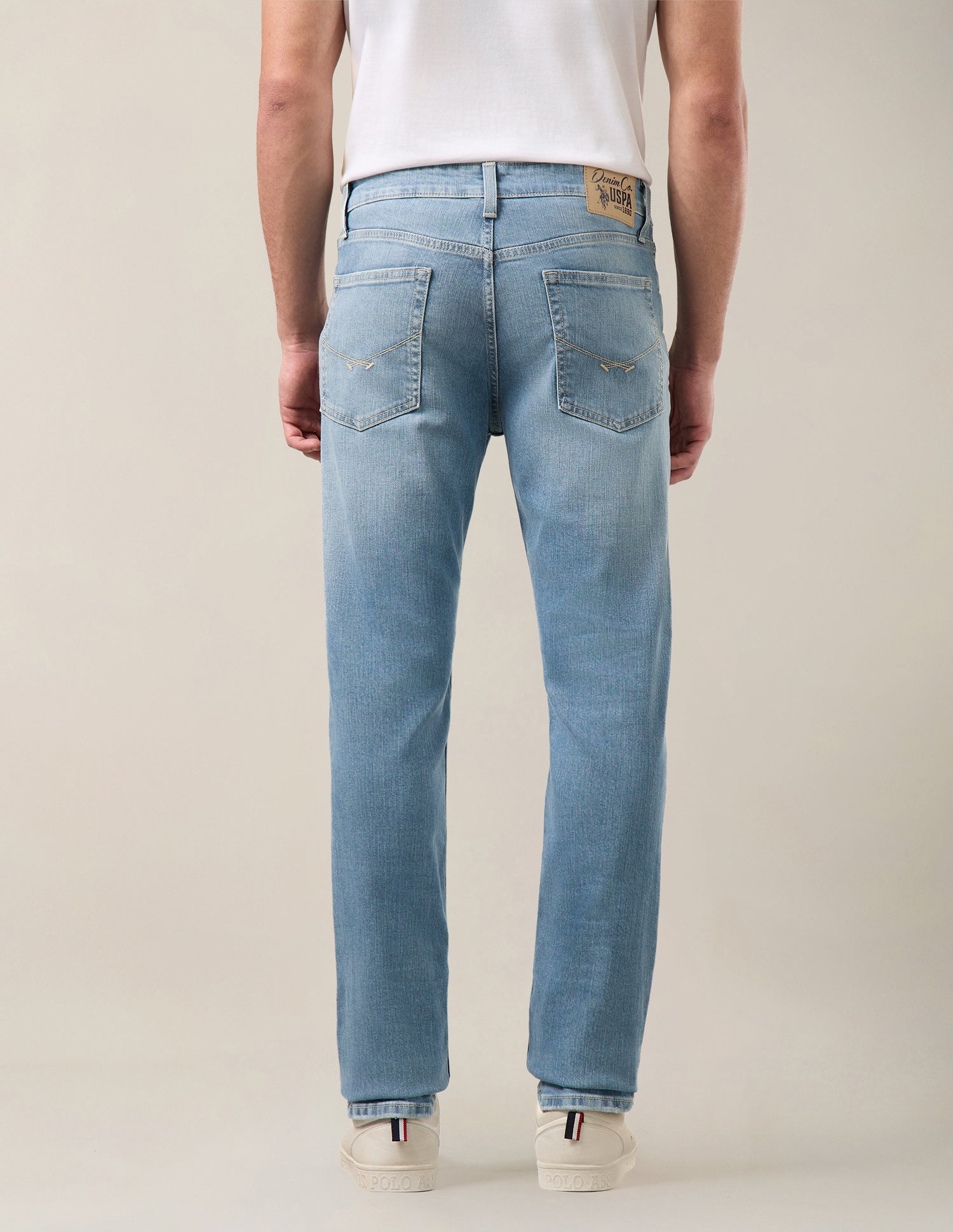 Regallo Skinny Fit Blue Jeans Blue - U.S. Polo Assn. India | Large