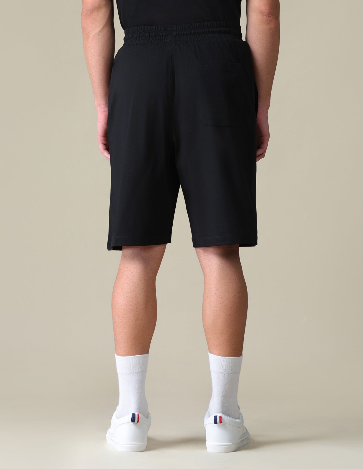 Regular Fit Knitted Shorts Black - U.S. Polo Assn. India | Large