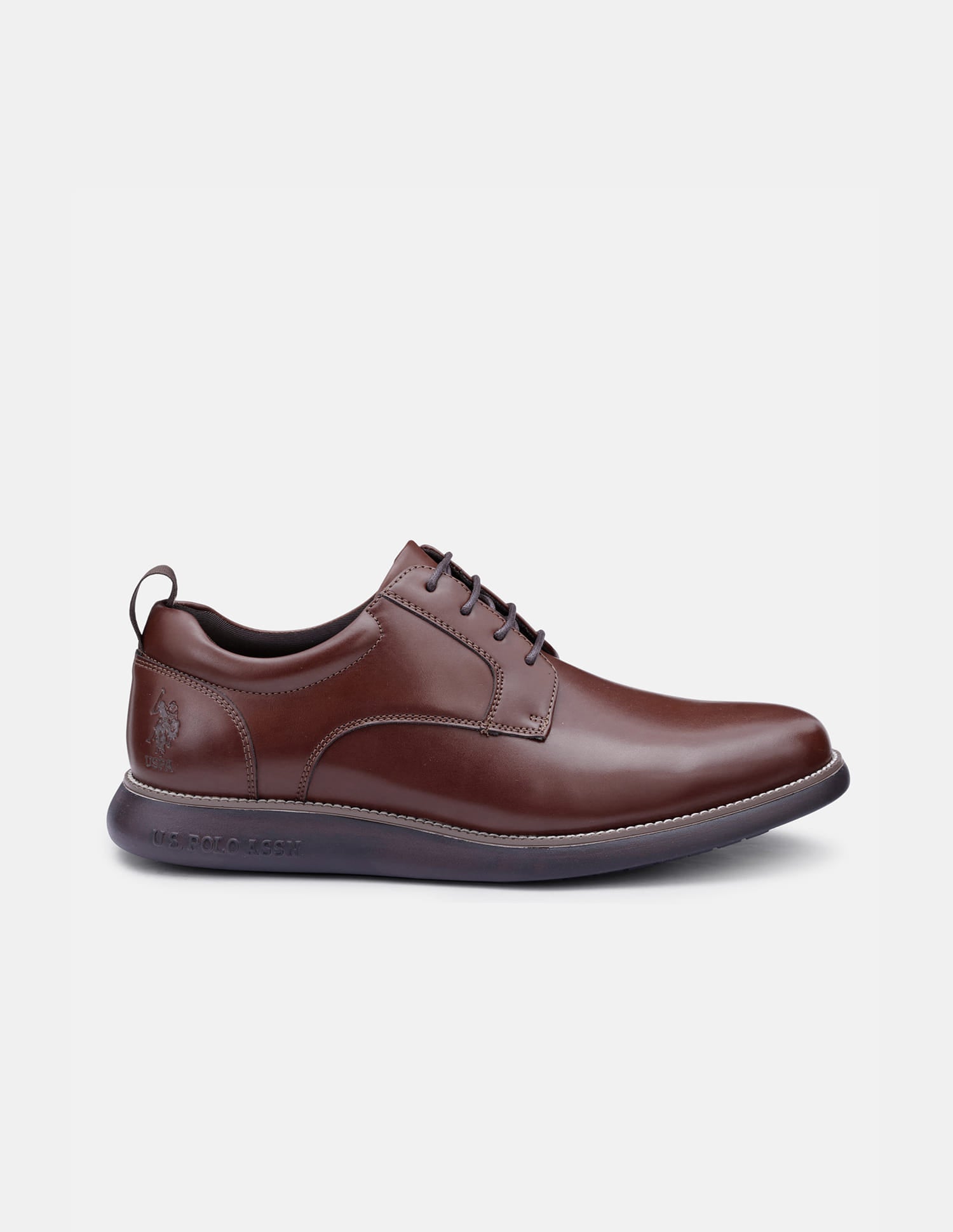 Lace Ups Nicolo 2.0 Smart Casual Shoe Brown - U.S. Polo Assn. India | Large
