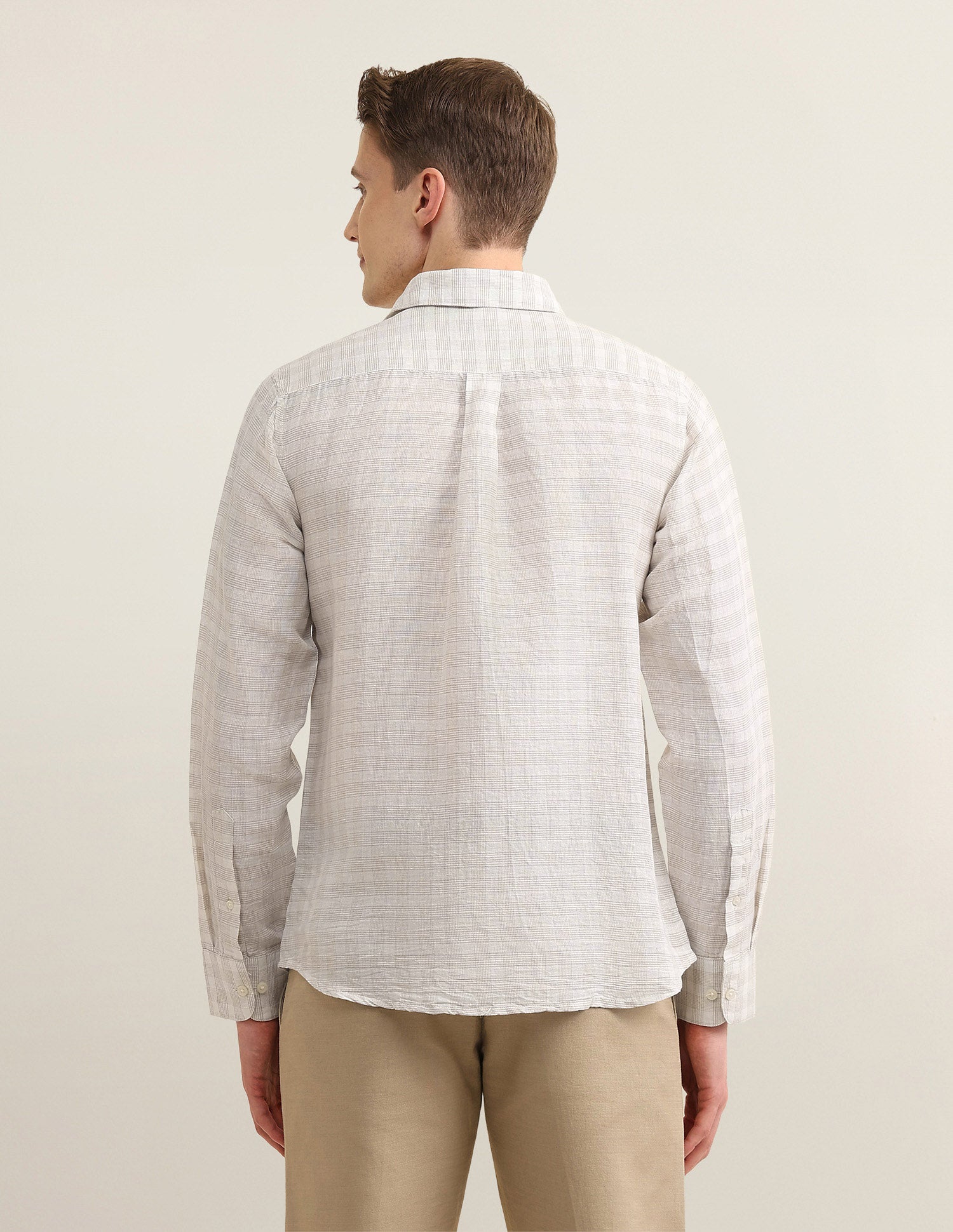 Sotogrande Regular Fit Shirt Ivory - U.S. Polo Assn. India | Large