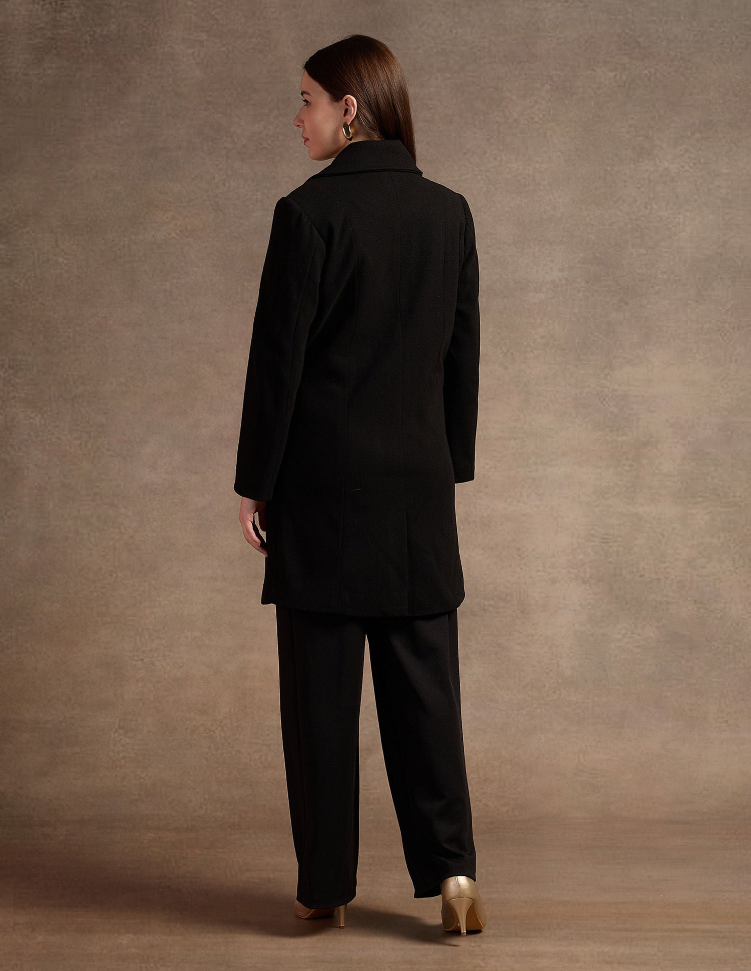 Long Line Solid Jacket Black - U.S. POLO ASSN. | Large