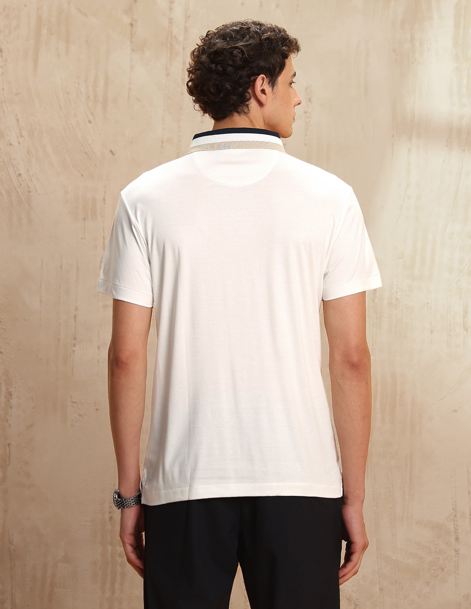 Regular Fit Solid Polo Shirt White - U.S. POLO ASSN. | Large