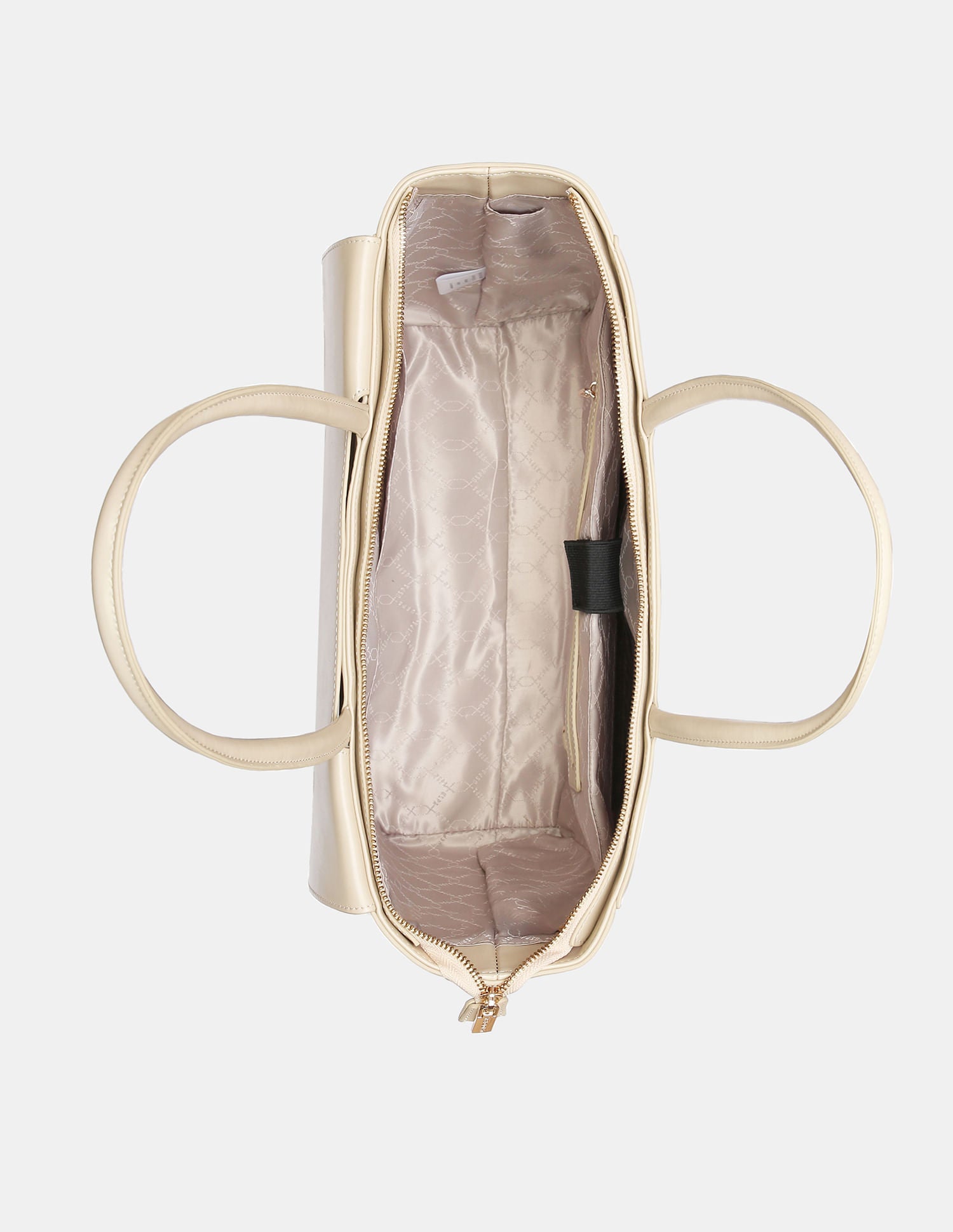 Women Belle Tote Bag with laptop compartment Beige - U.S. POLO ASSN. | Large