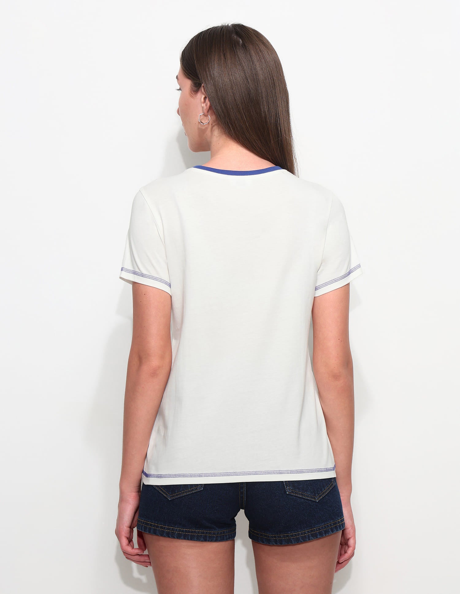 Regular Fit Digital Print T-Shirt White - U.S. Polo Assn. India | Large