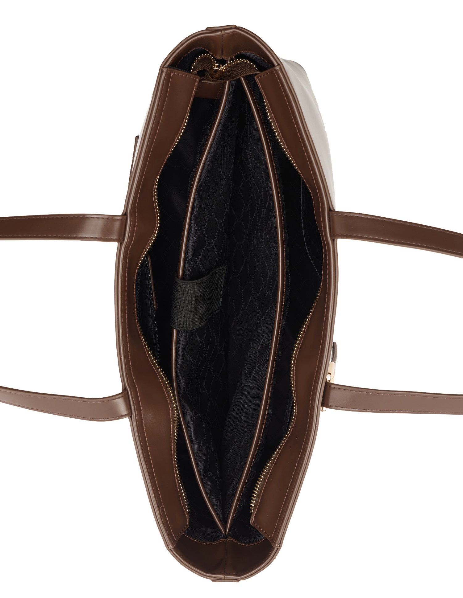 Clarice Tote Bag Dark Brown - U.S. Polo Assn. India | Large