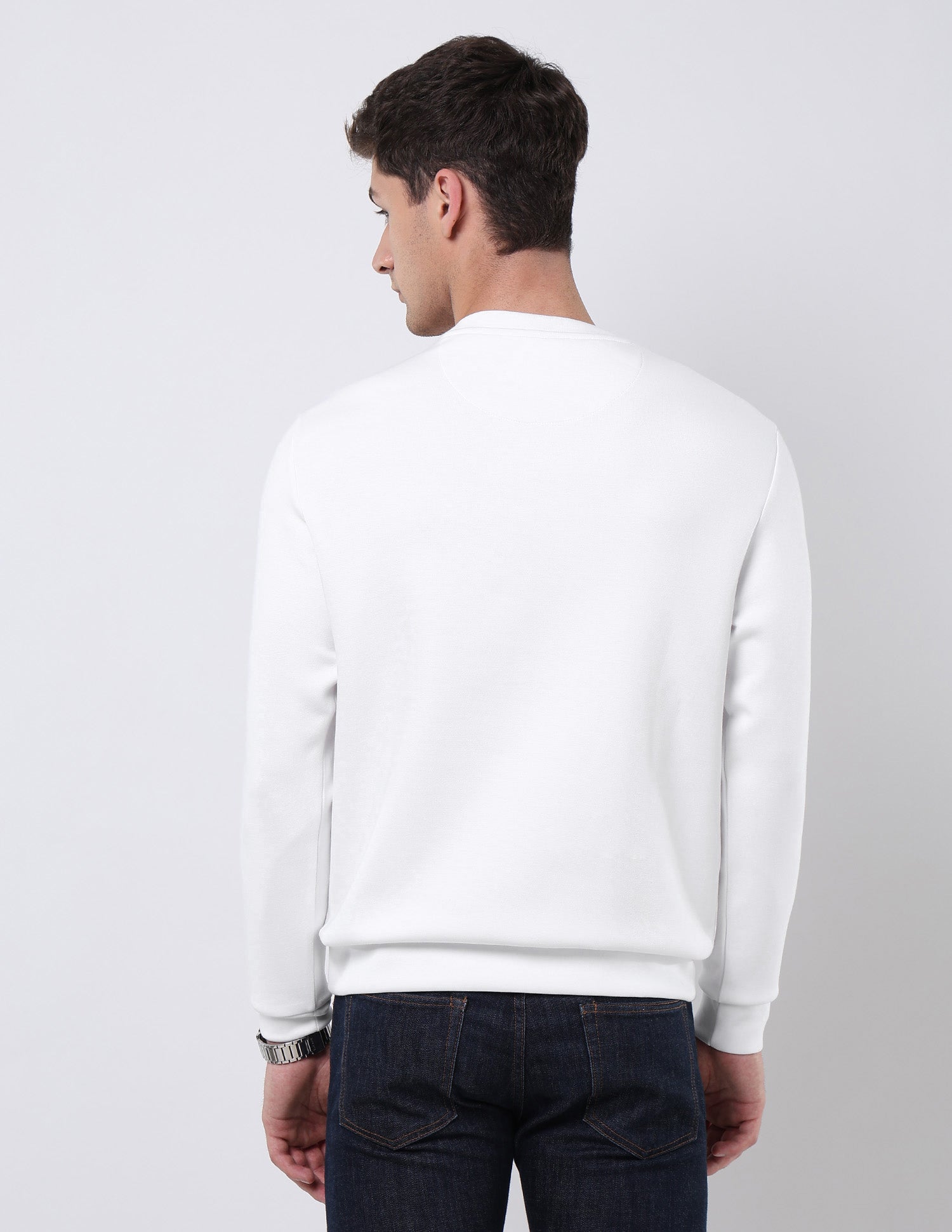 Graphic Brand Printed Regular Fit Sweatshirt White - U.S. POLO ASSN. | Large