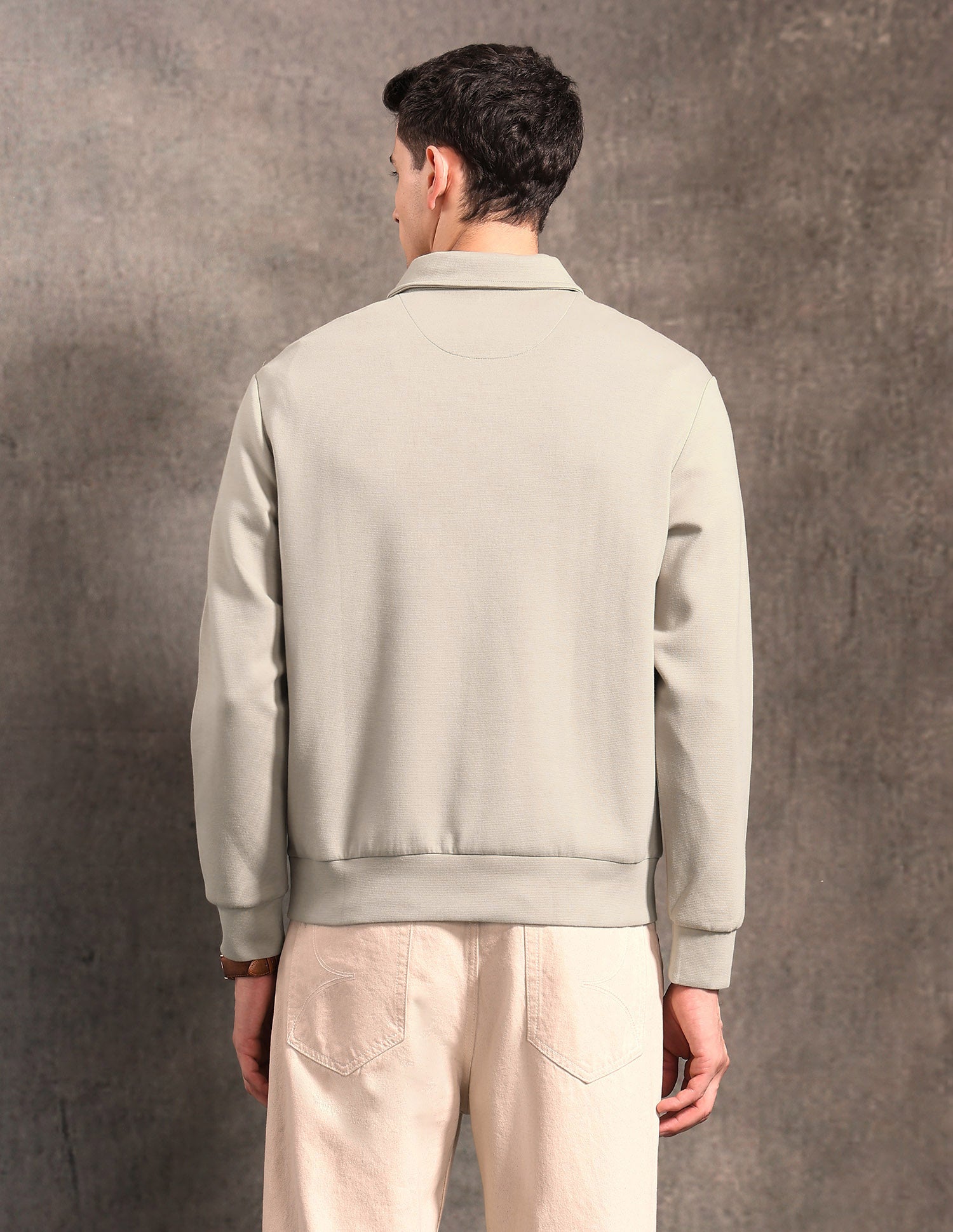 Black & Gold Regular Fit Sweatshirt Beige - U.S. POLO ASSN. | Large