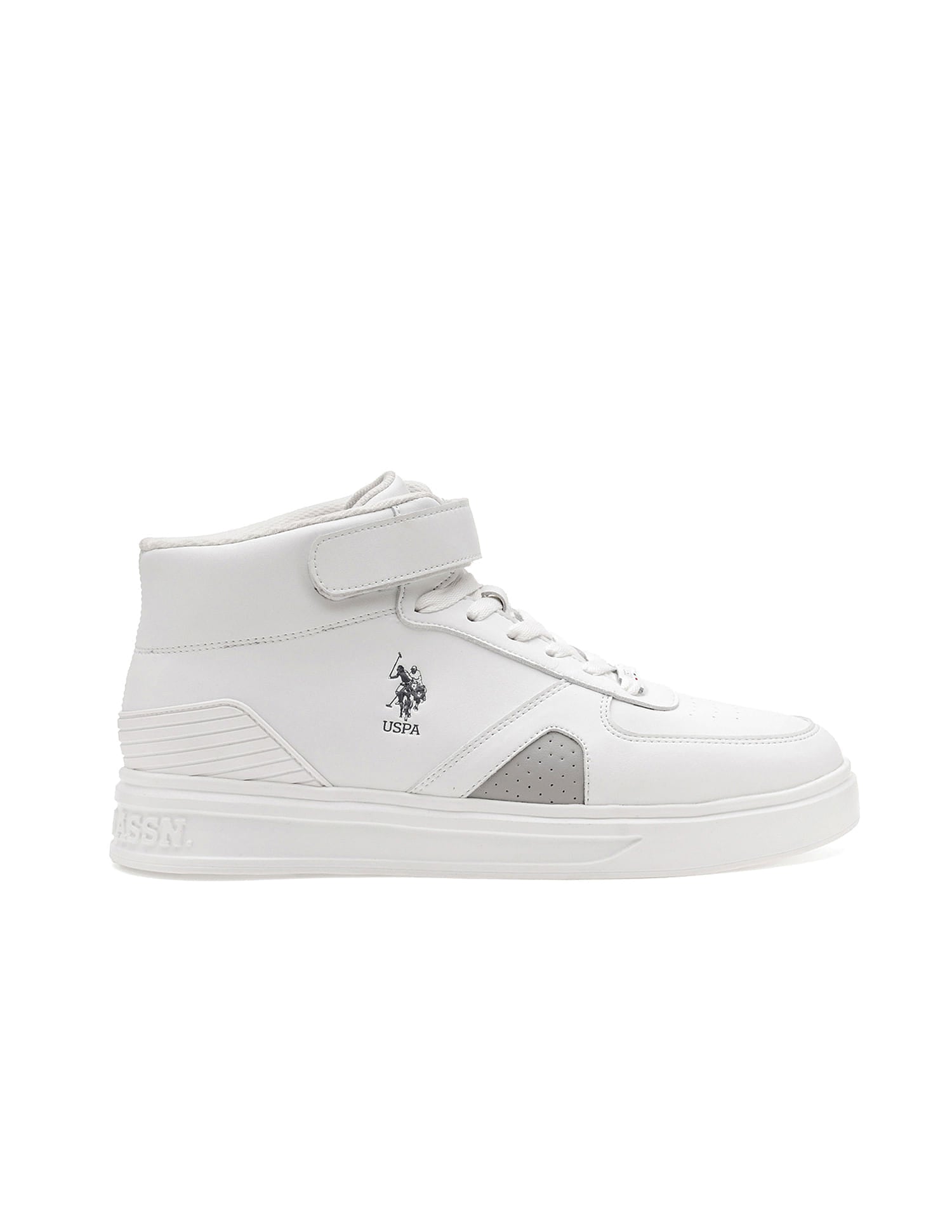 Men Velino Solid Sneakers White - U.S. Polo Assn. India | Large