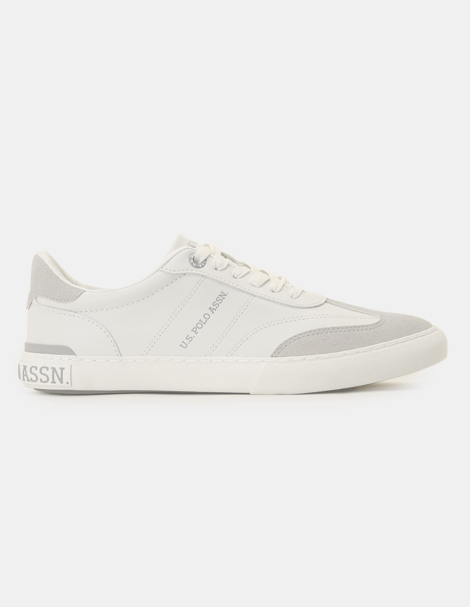 Men Colourblocked Gian 3.0 Sneakers Off White - U.S. Polo Assn. India | Large