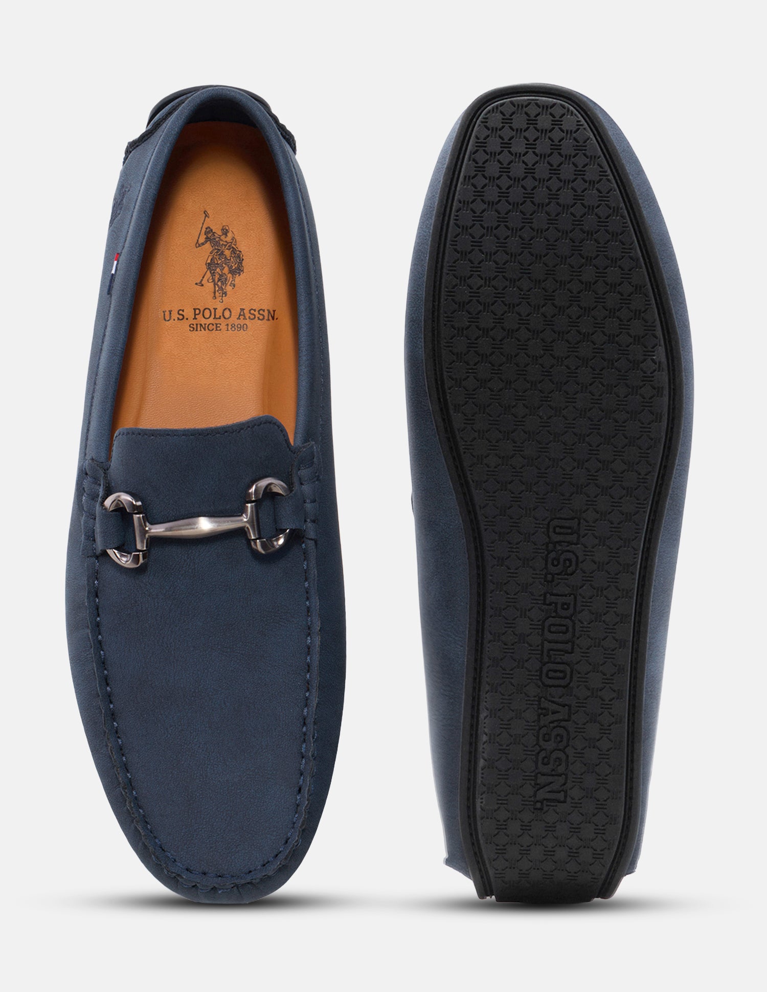 Oren Slip-Ons Loafers Navy - U.S. Polo Assn. India | Large