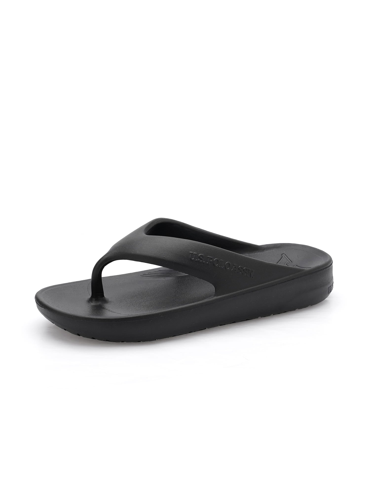 Men Axel 2.0 Black Foam Walk Flip Flop Black - U.S. Polo Assn. India | Large