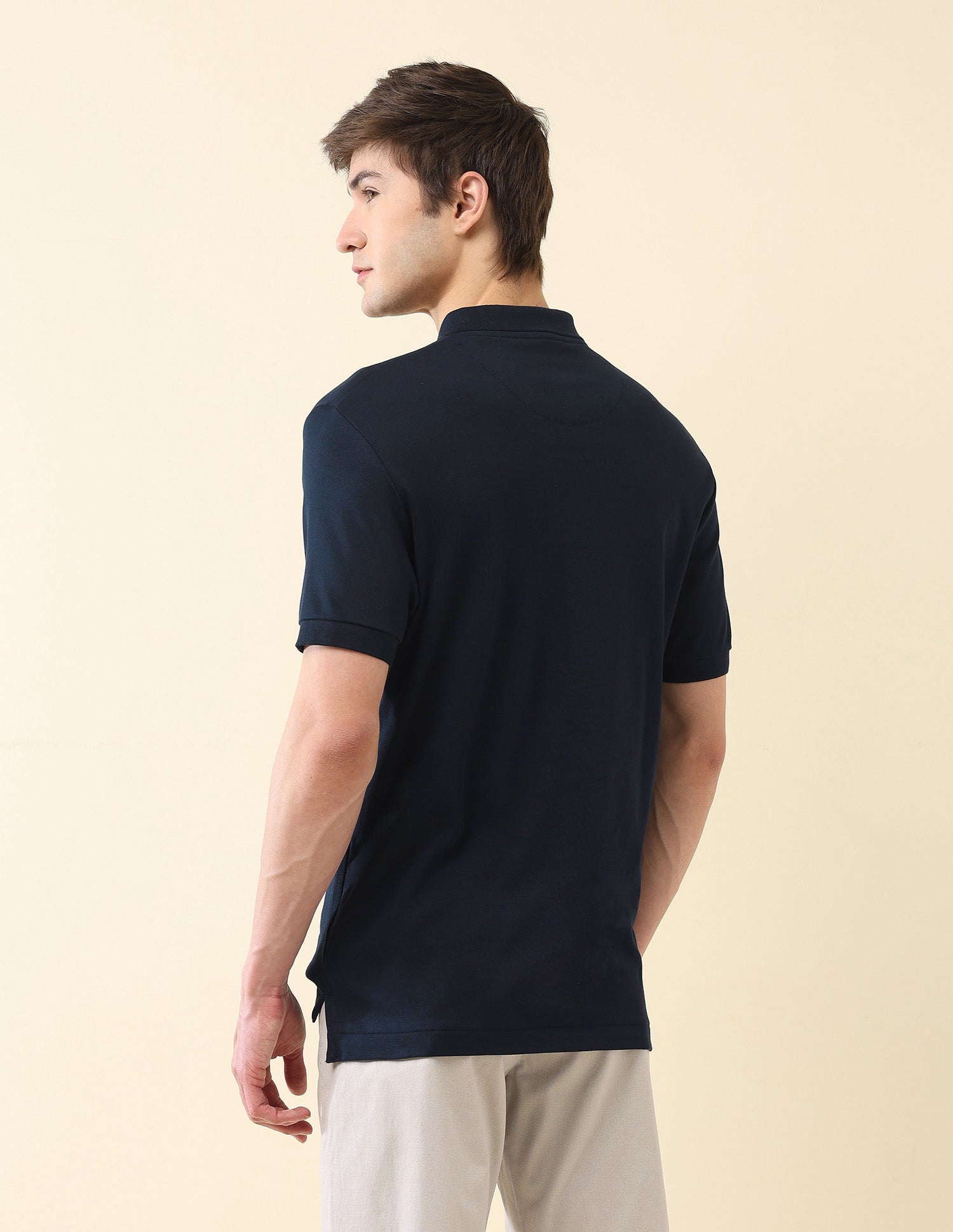 Slim Fit Classic Polo Shirt Navy - U.S. Polo Assn. India | Large