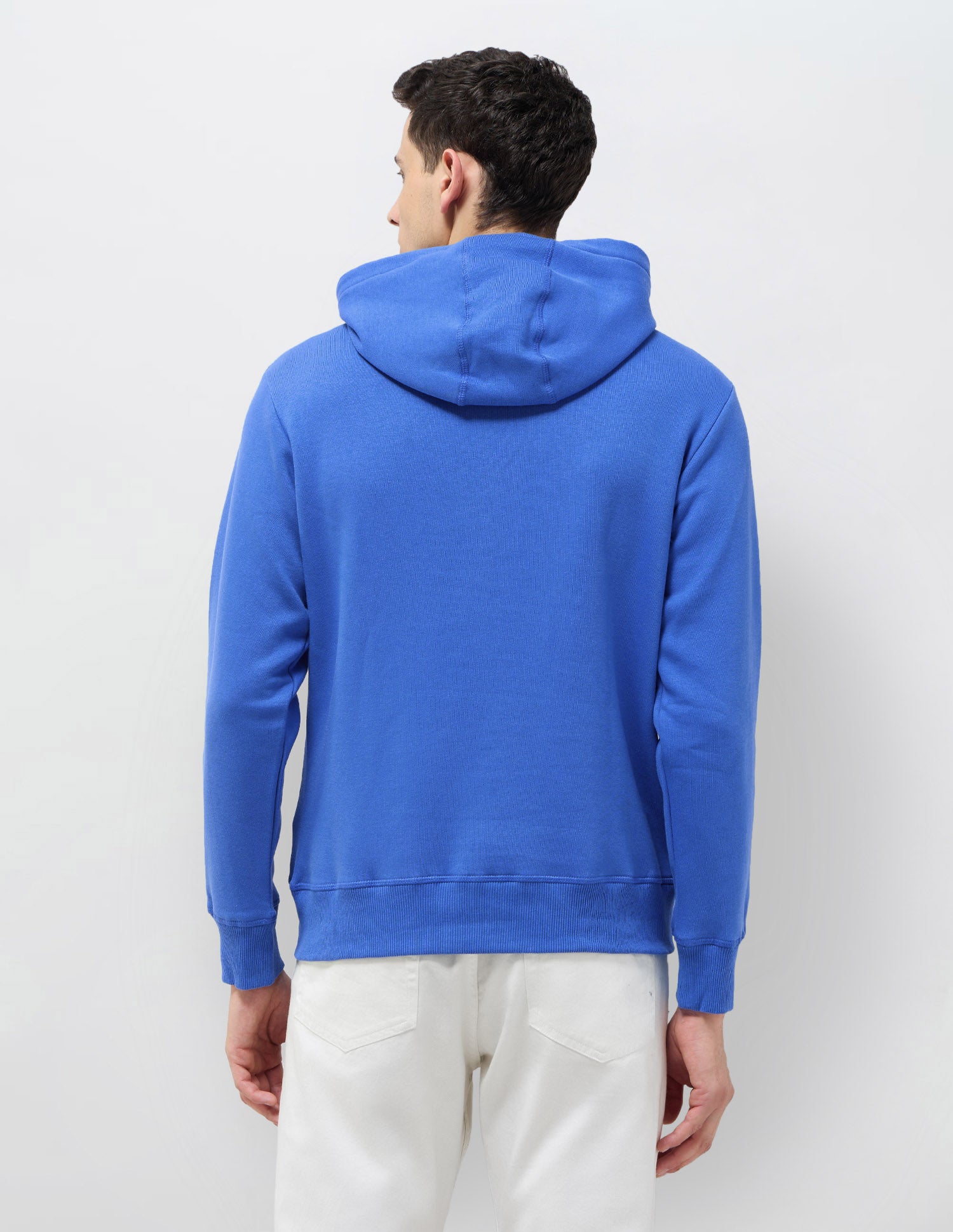 Brand Embossed Regular Fit Sweatshirt Royal Blue - U.S. POLO ASSN. | Large