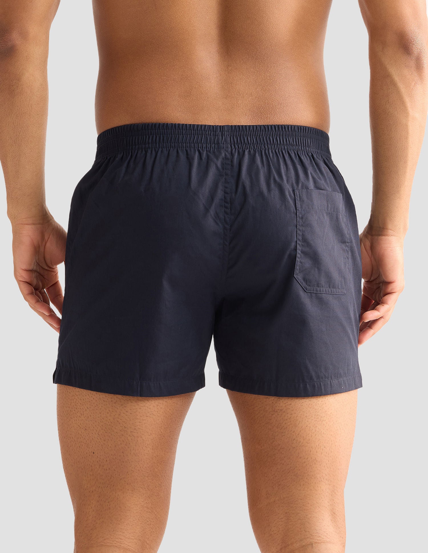 Pure Cotton OEX04 Boxer Shorts - Pack Of 1 Navy - U.S. POLO ASSN. | Large