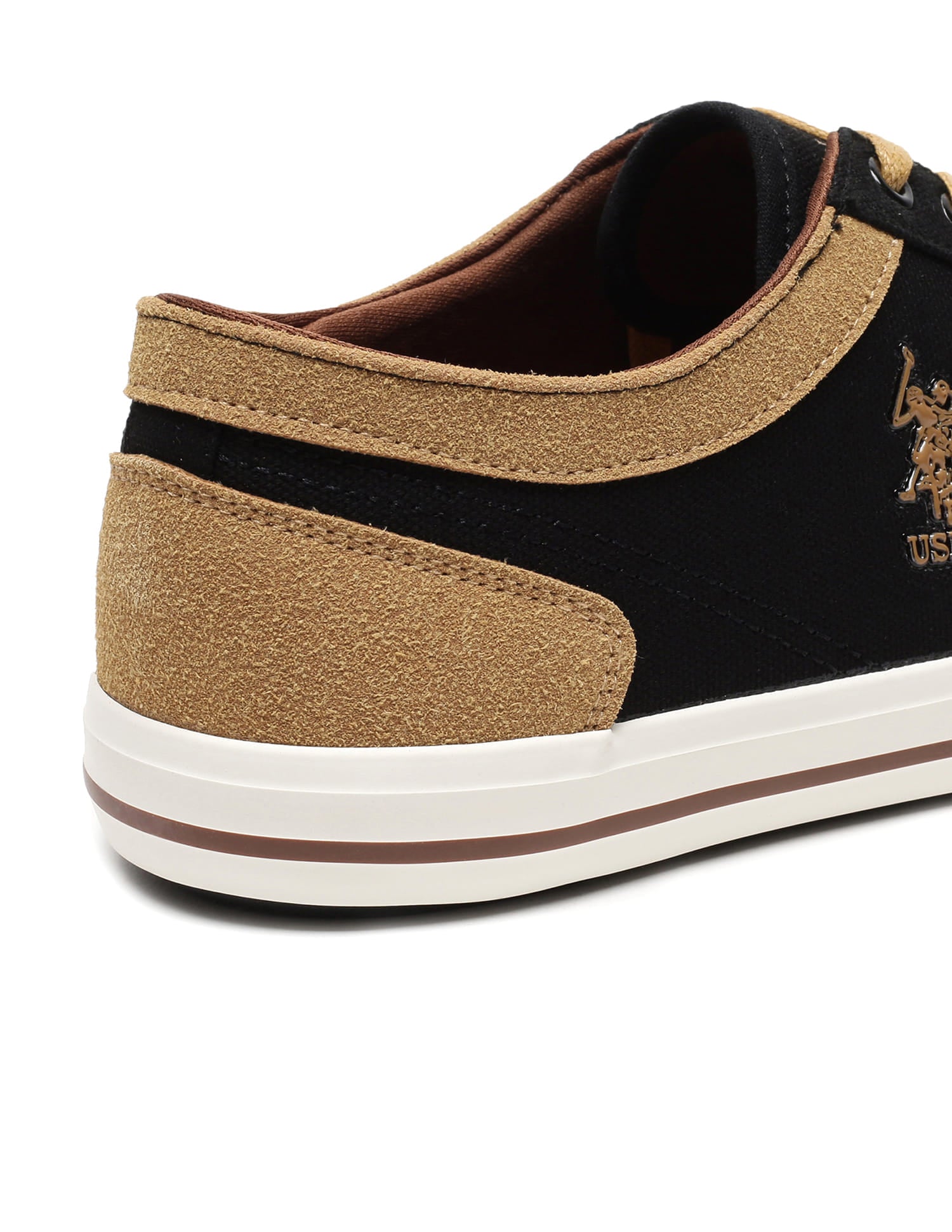 Men Monton 10.0 Colourblocked Sneakers Black - U.S. Polo Assn. India | Large