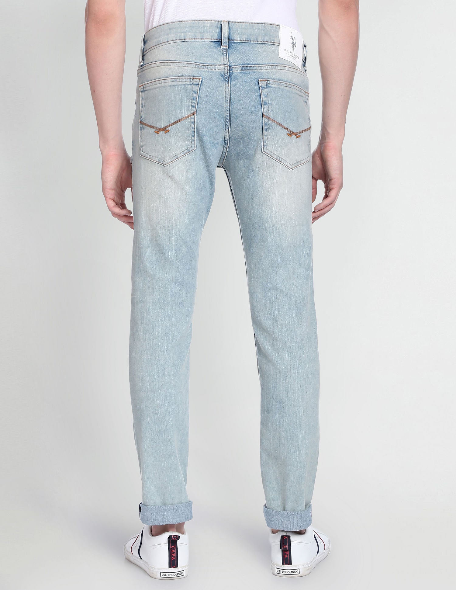 Regallo Skinny Authentic Jeans Light Blue - U.S. Polo Assn. India | Large