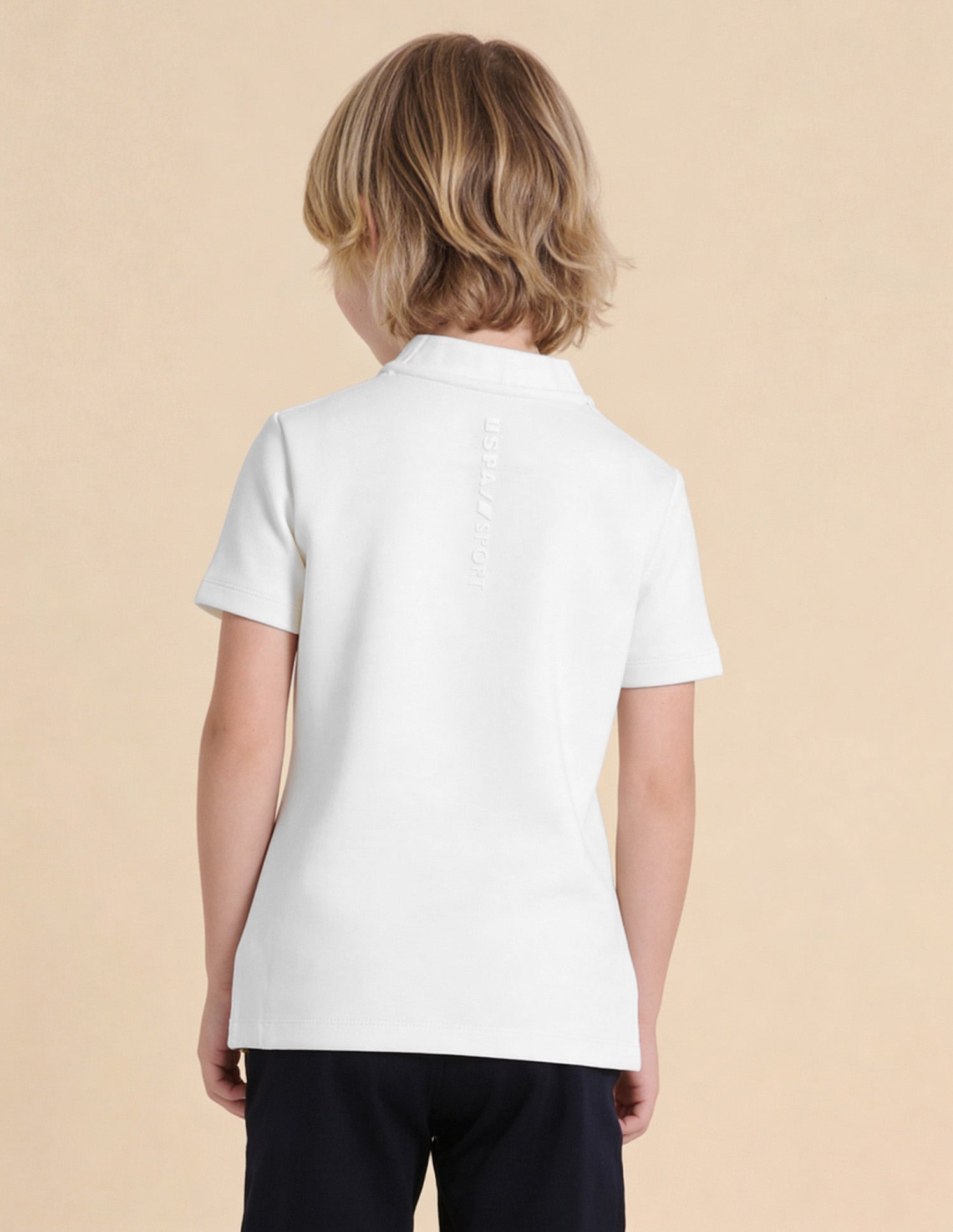 Brand Embellished Regular Fit T-Shirt White - U.S. Polo Assn. India | Large