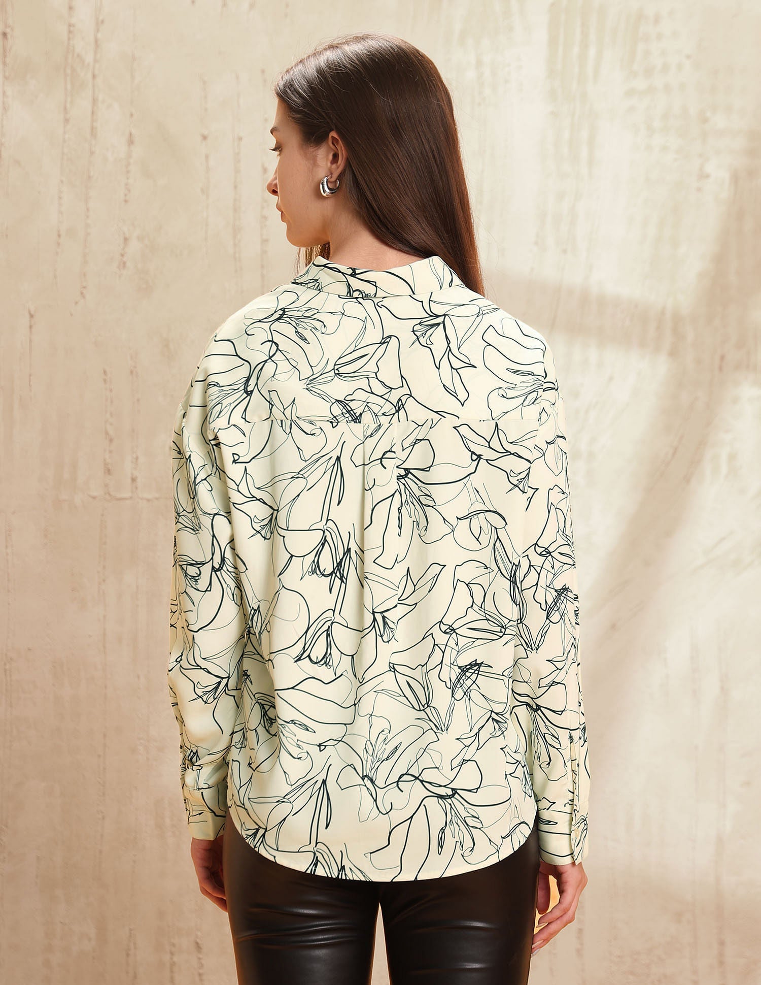 Drop Shoulder Shirt With Aop Multi-colour - U.S. POLO ASSN. | Large