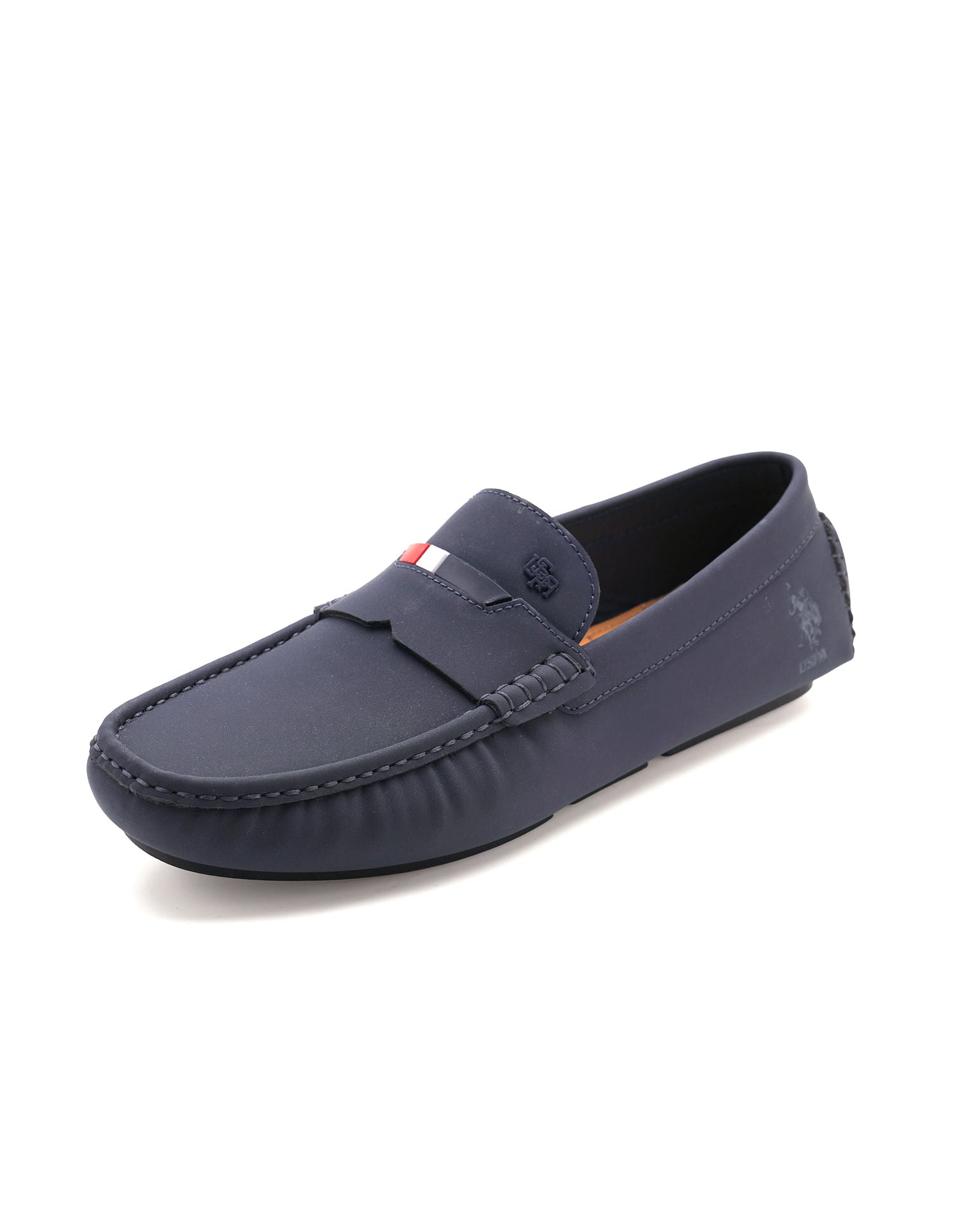 Men Galer Textured Loafer Navy - U.S. Polo Assn. India | Large
