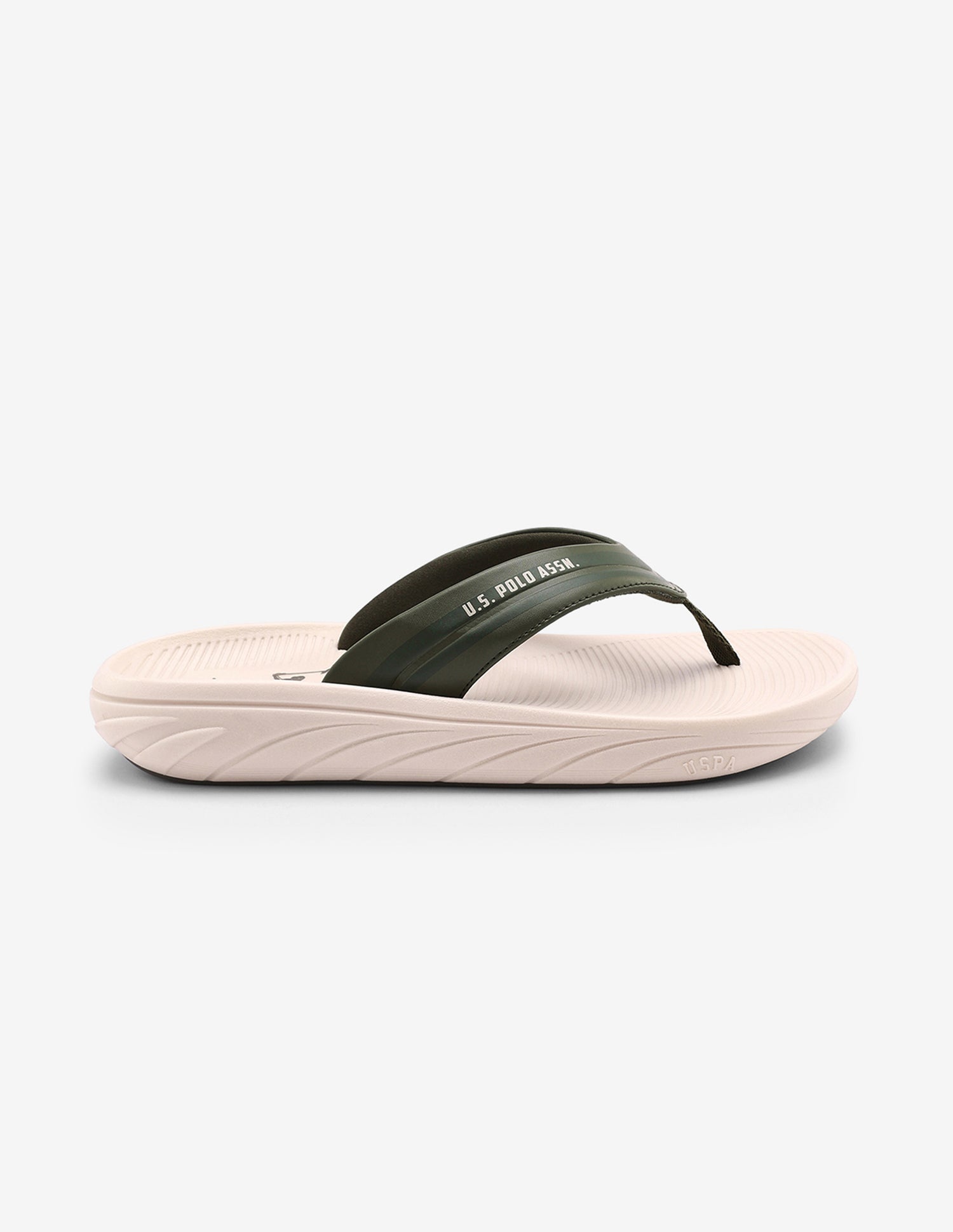 Broad Strap Celtic Flip Flops Olive - U.S. Polo Assn. India | Large