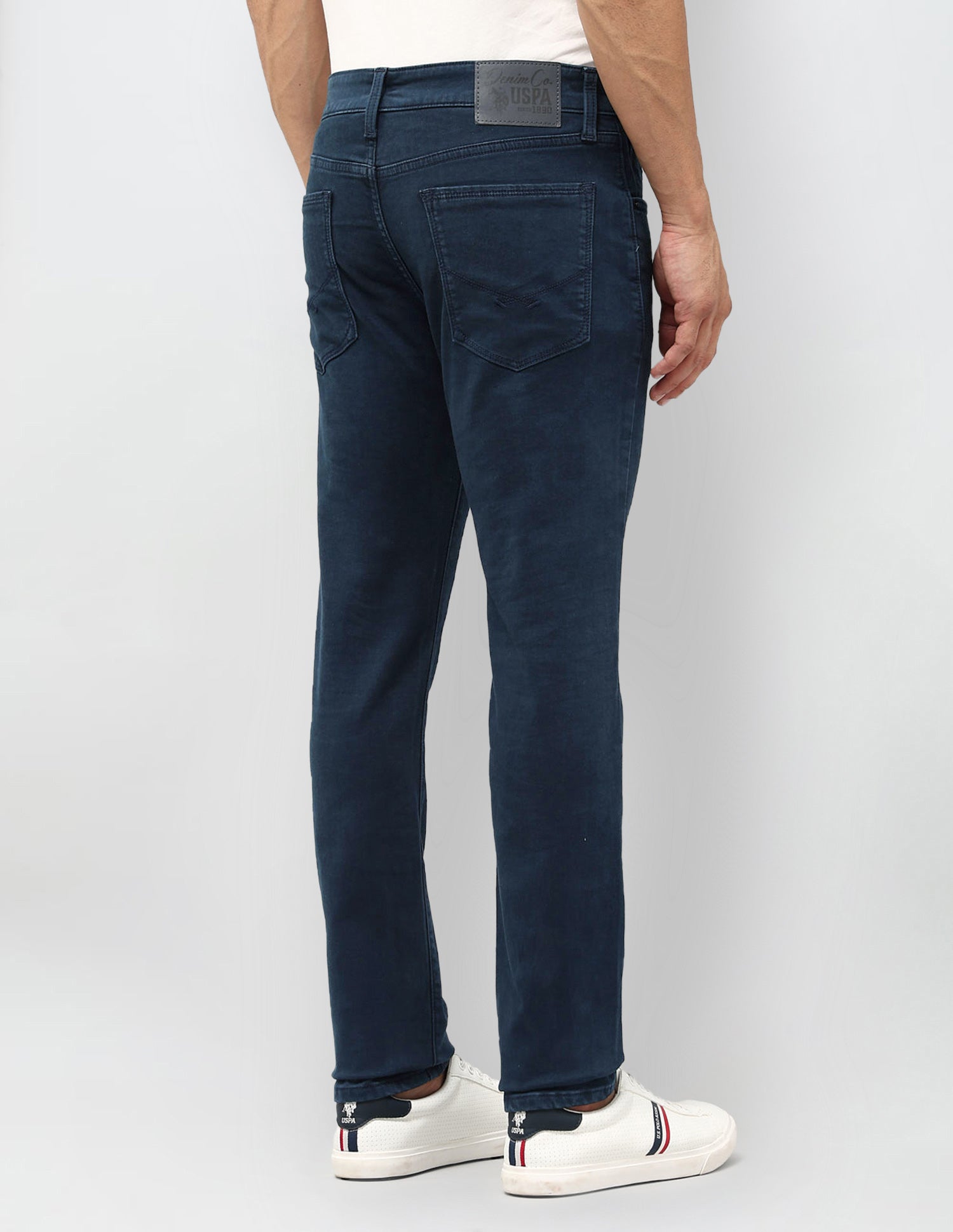 Regallo Skinny Fit Blue Jeans Navy - U.S. POLO ASSN. | Large