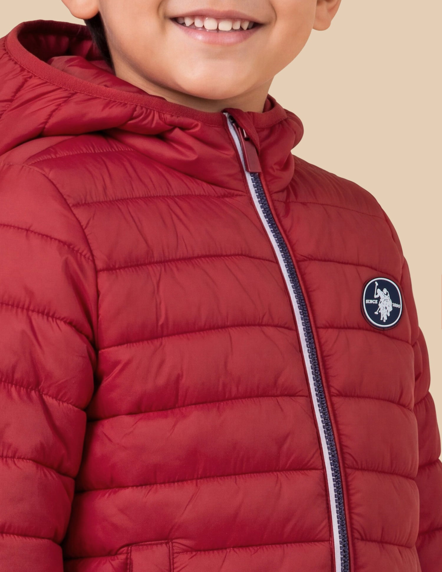 UKJCKO0071 Me Red Boys Jackets Red - U.S. Polo Assn. India | Large