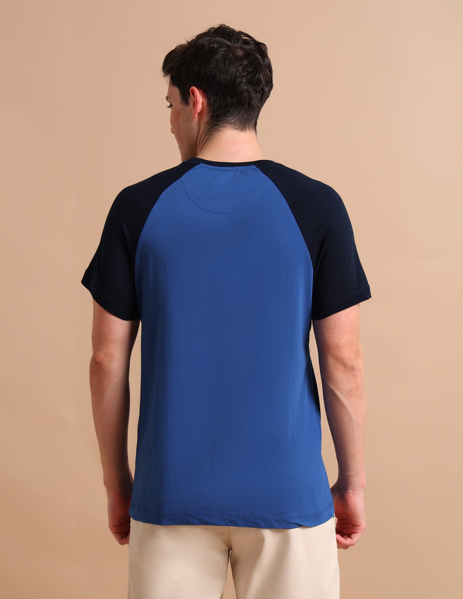 Varsity Colour Block T-Shirt Blue - U.S. POLO ASSN. | Large