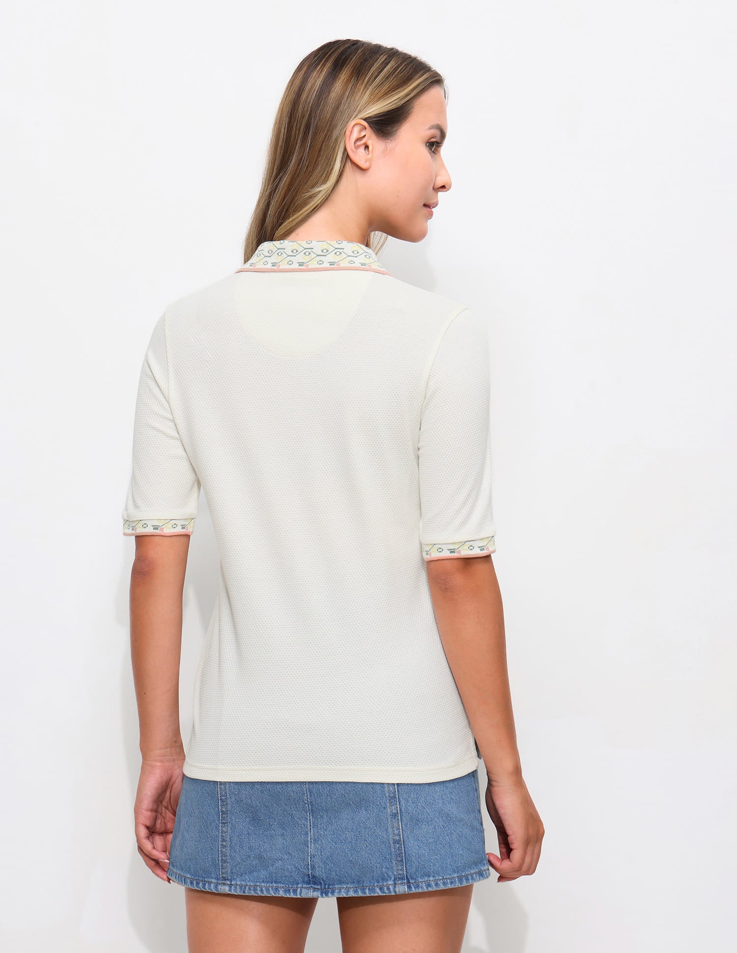 Embroidered Regular Fit Polo Shirt White - U.S. Polo Assn. India | Large