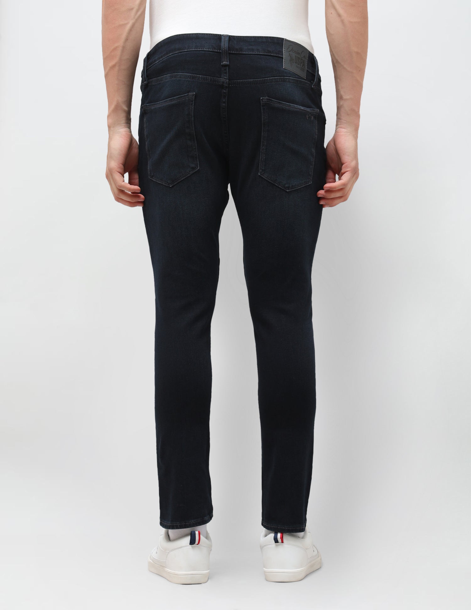 Henry Tapered Fit Blue Jeans Dark Blue - U.S. Polo Assn. India | Large