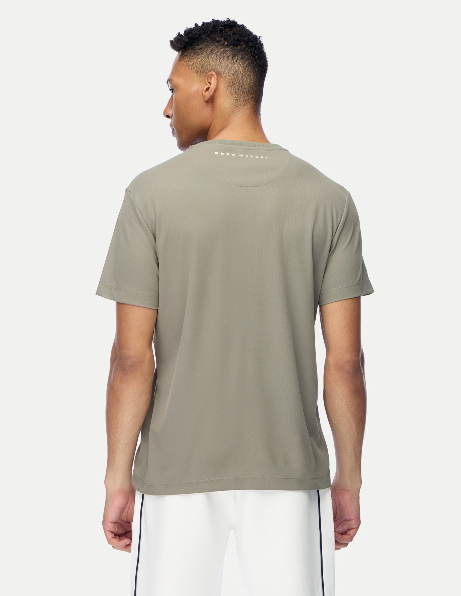 Solid Regular Fit Active T-Shirt Light Green - U.S. Polo Assn. India | Large