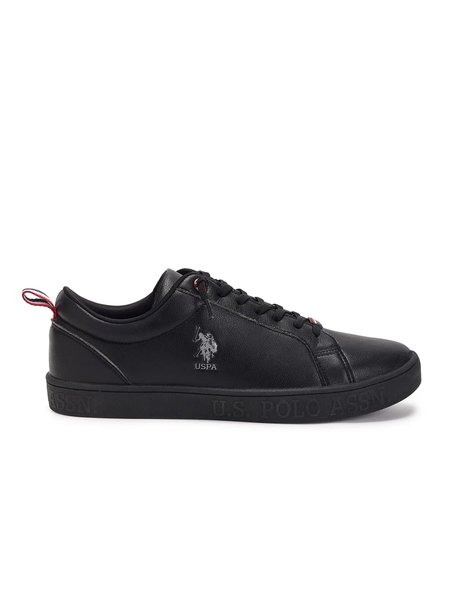 Men Dorit 2.0 Black All Day Sneakers Black - U.S. Polo Assn. India | Large