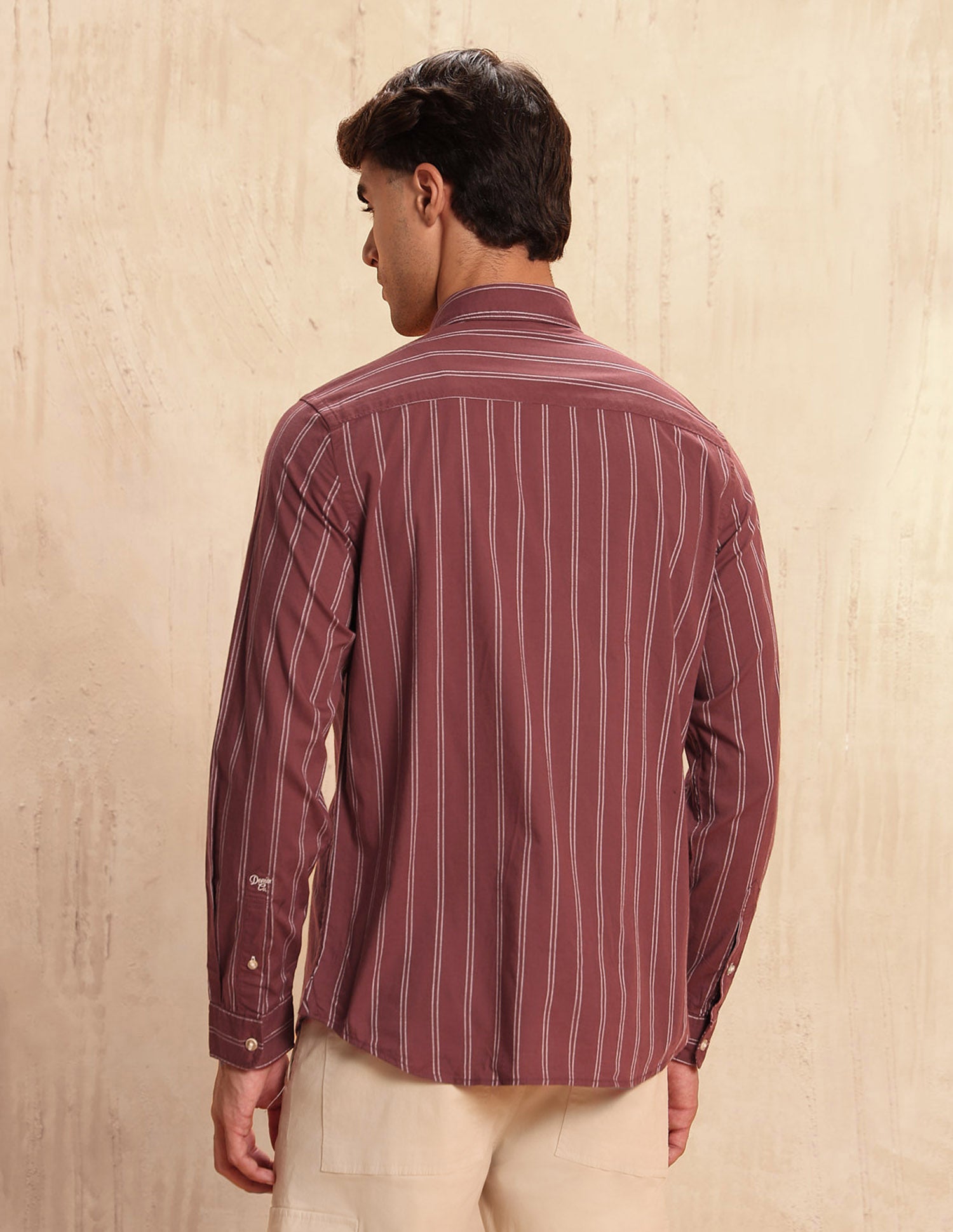 Vertical Striped Legend Of Horseshoe Shirt Rust - U.S. POLO ASSN. | Large