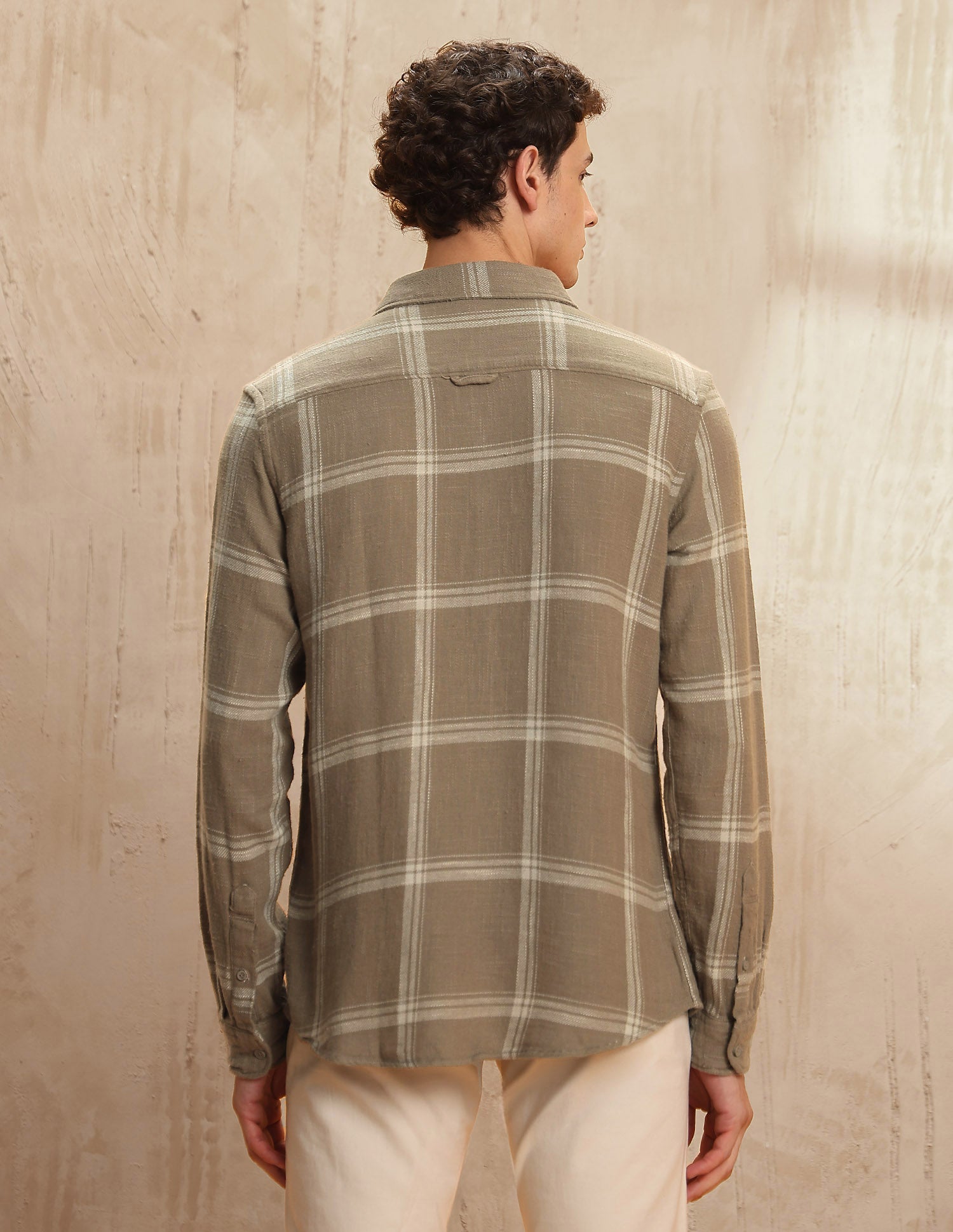 Twill Legend Of Horseshoe Shirt Khaki - U.S. POLO ASSN. | Large