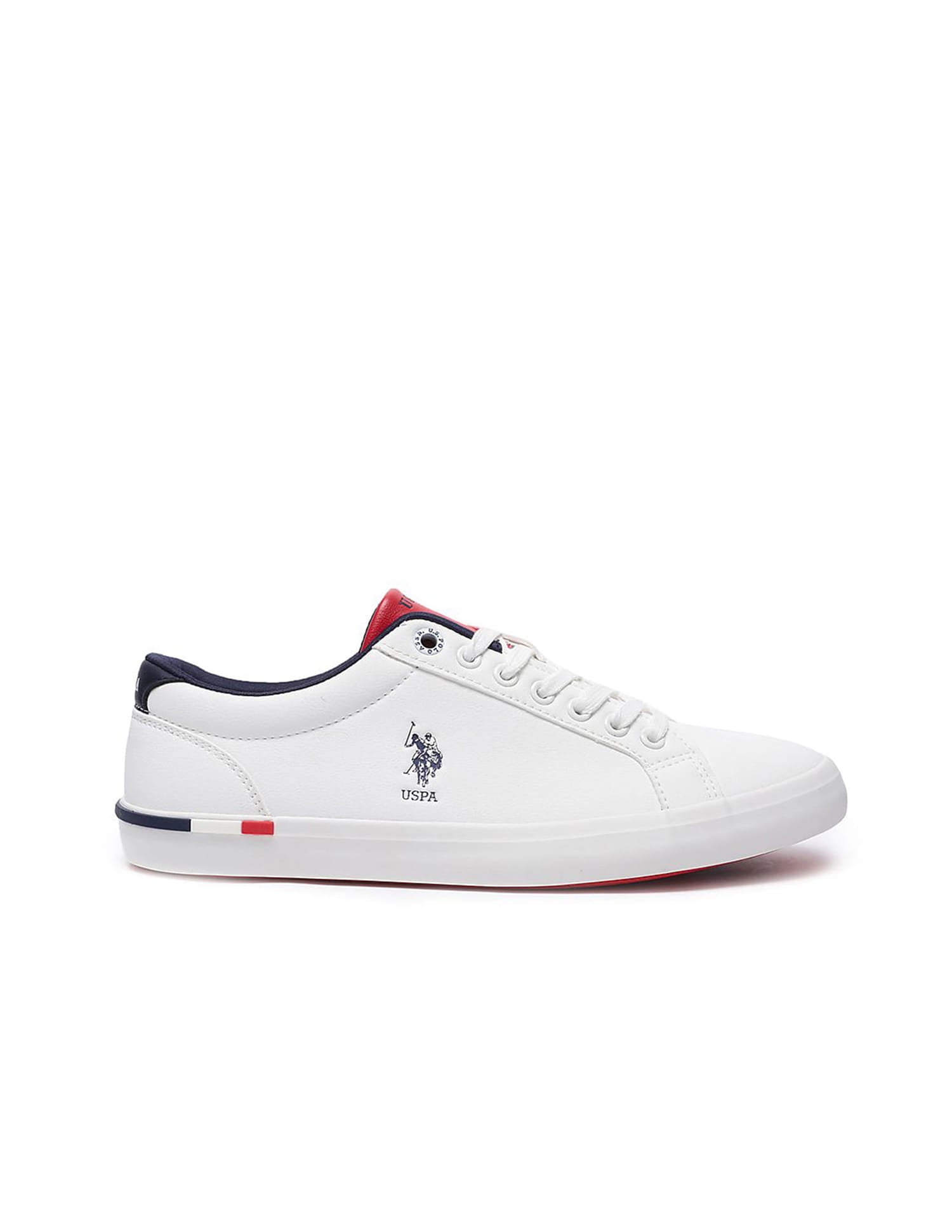 Men Round Toe Anton 5.0 Sneakers Off White - U.S. Polo Assn. India | Large