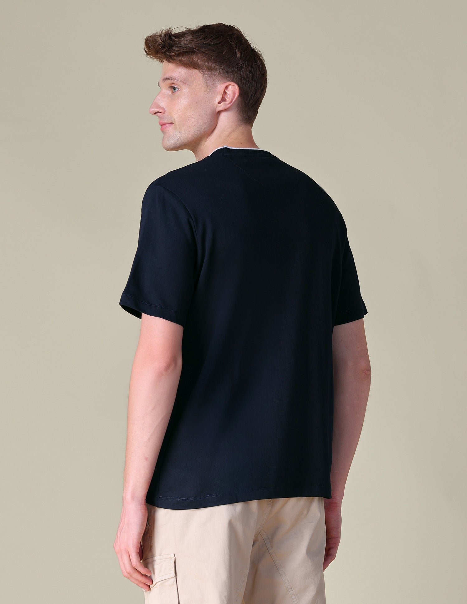 Solid Relaxed Fit T-Shirt Navy - U.S. POLO ASSN. | Large