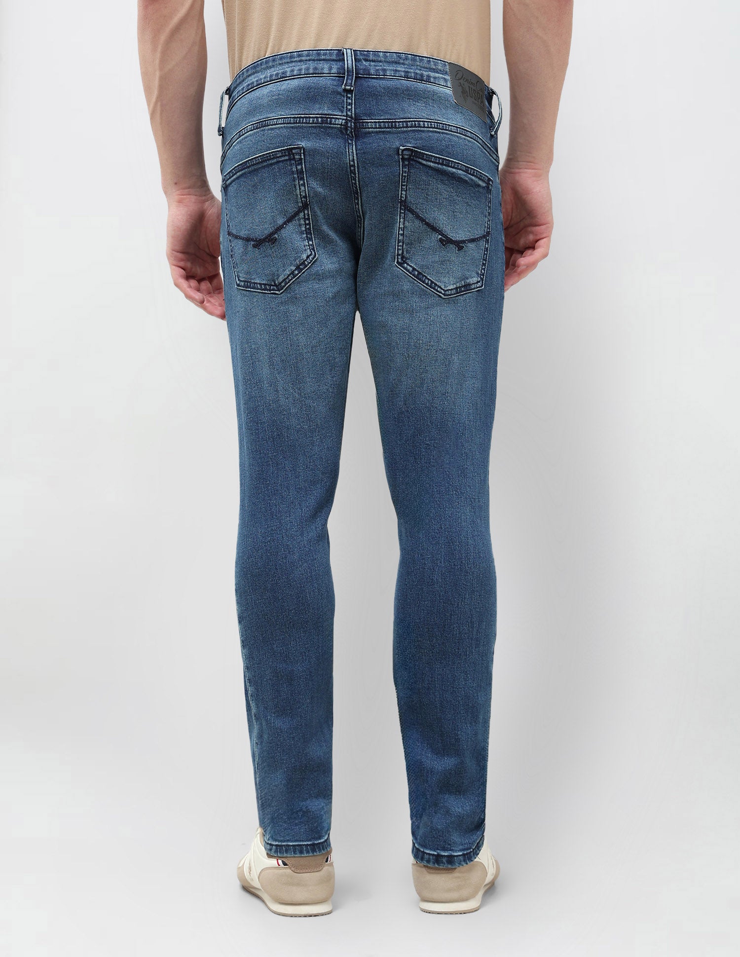 Henry Tapered Fit Blue Jeans Indigo - U.S. POLO ASSN. | Large