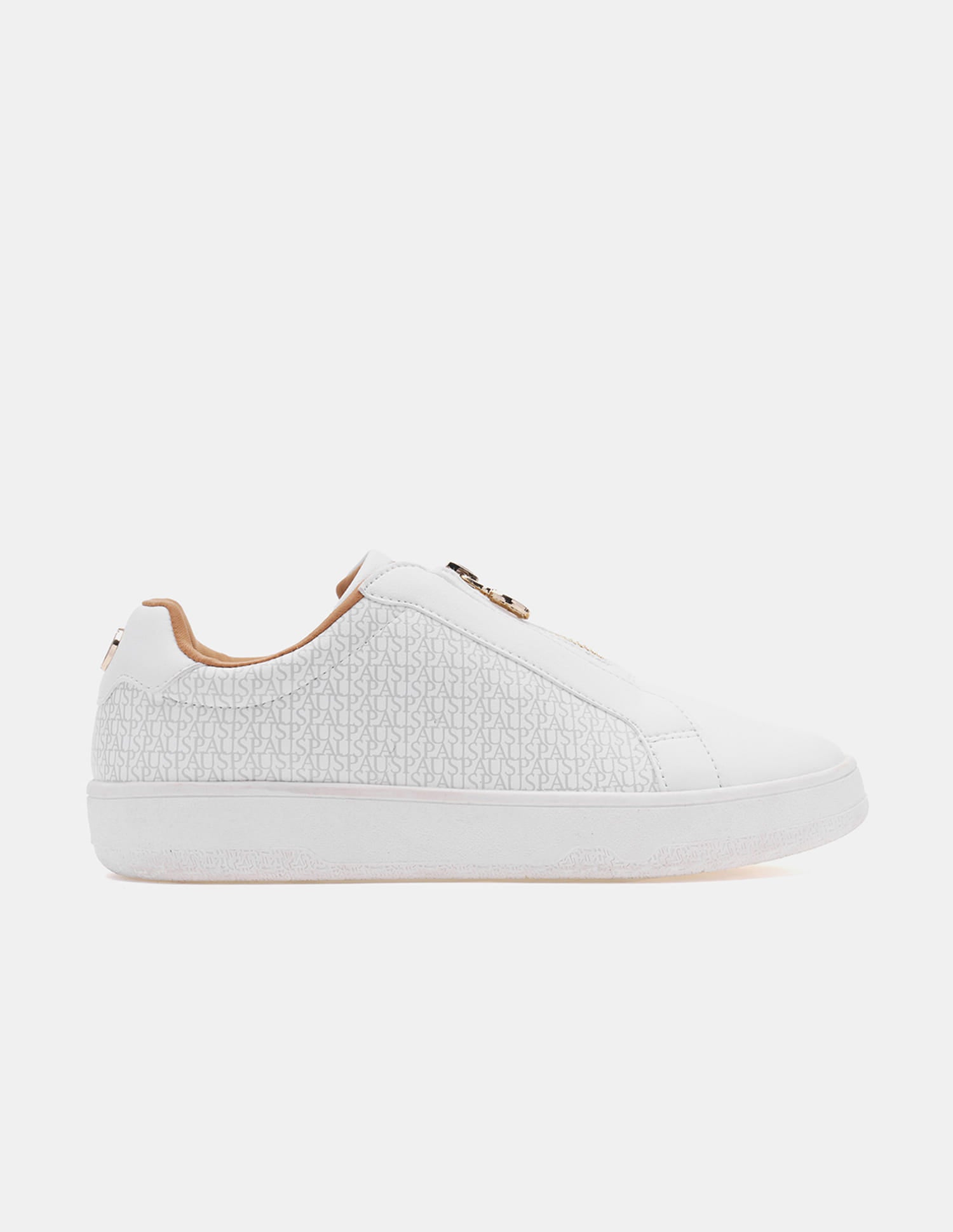 Women Marisa Brand Printed Sneakers White - U.S. Polo Assn. India | Large