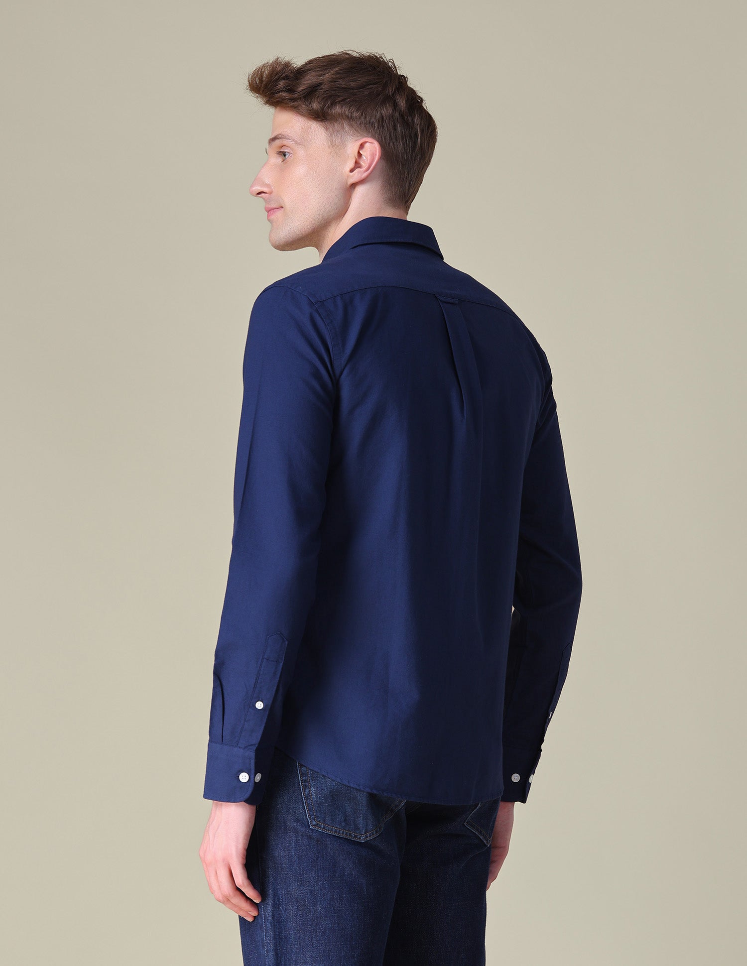 Horizontal Striped Tailored Fit Shirt Navy - U.S. POLO ASSN. | Large