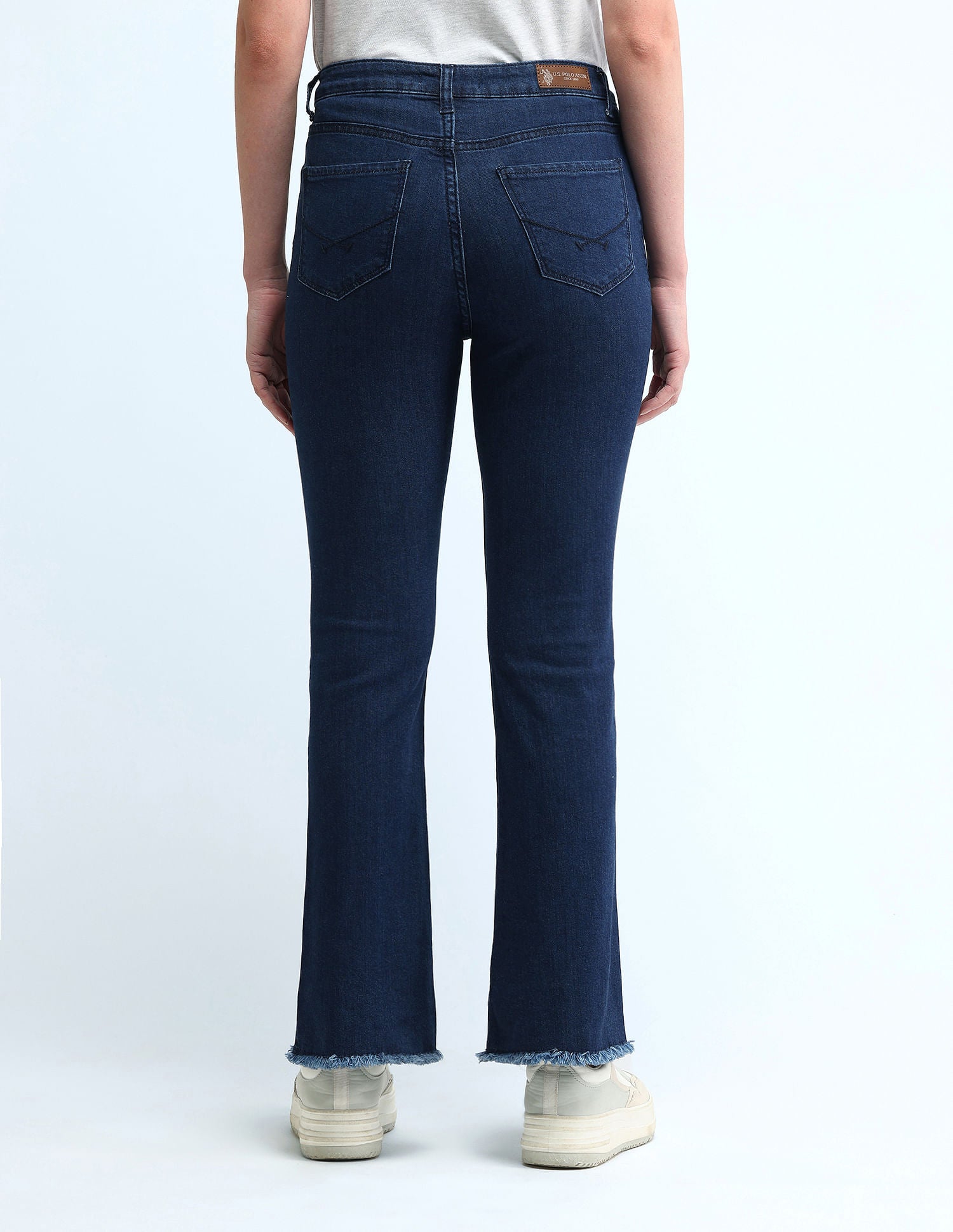 High Rise Skinny Bootcut Jeans – Polo India