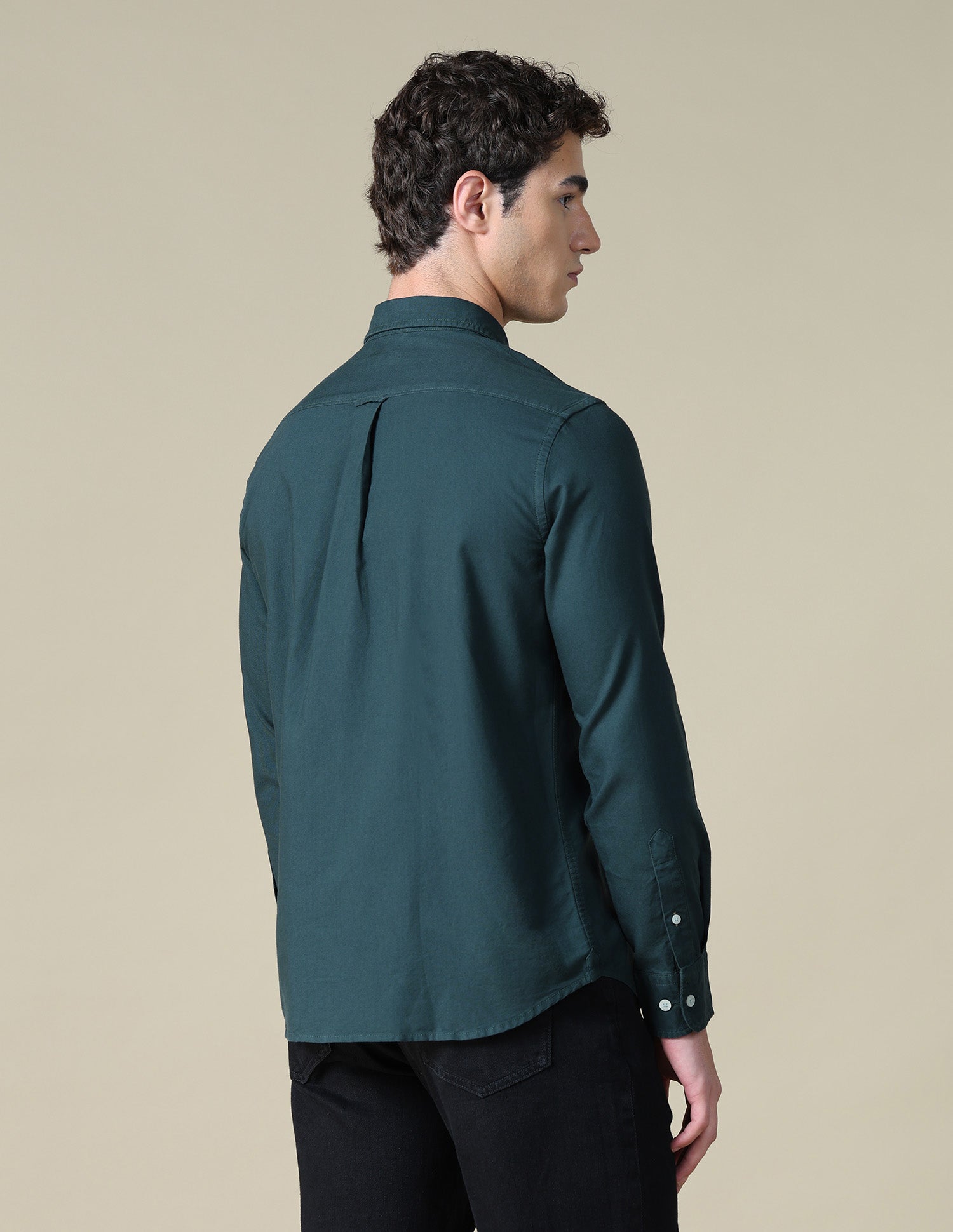 Solid Oxford Shirt Teal - U.S. Polo Assn. India | Large