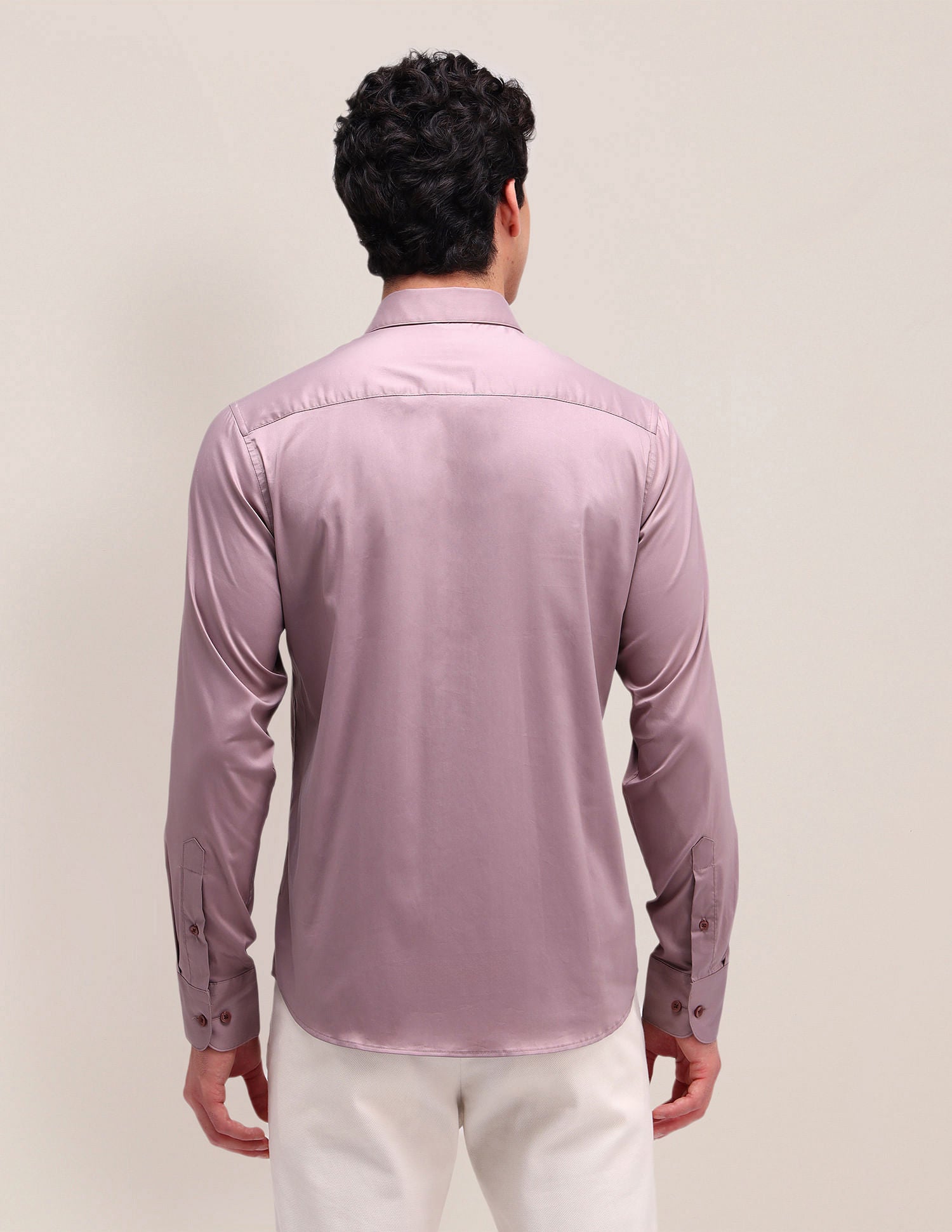 Solid Regular Fit Shirt Pink - U.S. POLO ASSN. | Large