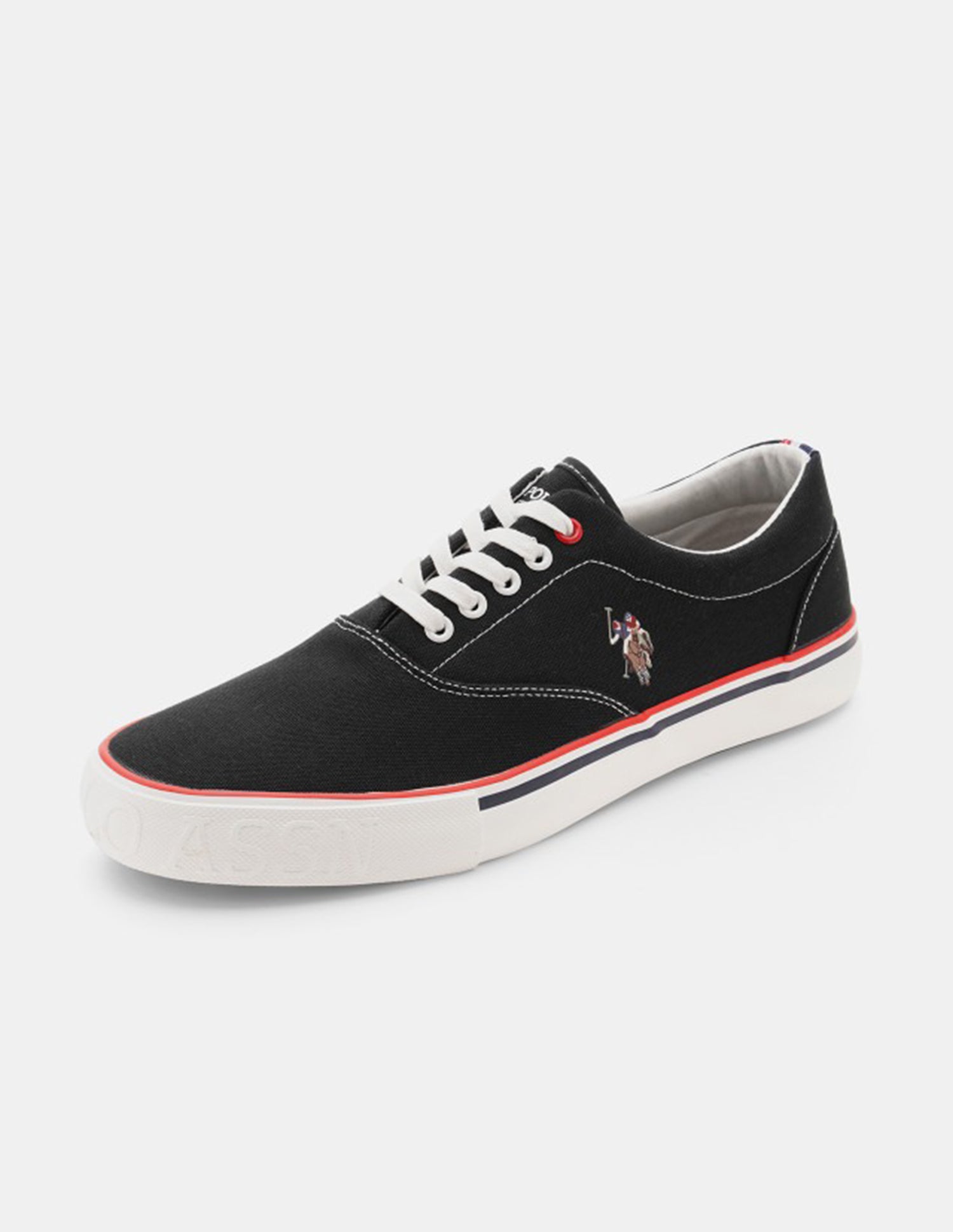 Men Clyde Blk 2.0 Lace-Ups Sneakers Black - U.S. Polo Assn. India | Large