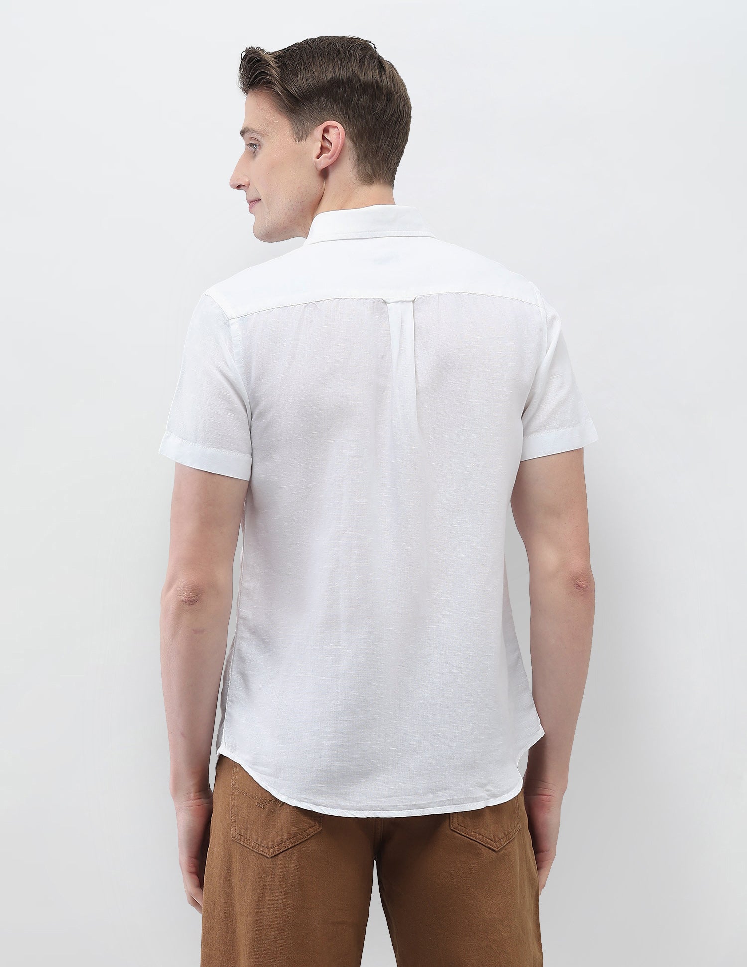 Motel On The Coast Regular Fit Shirt White - U.S. Polo Assn. India | Large