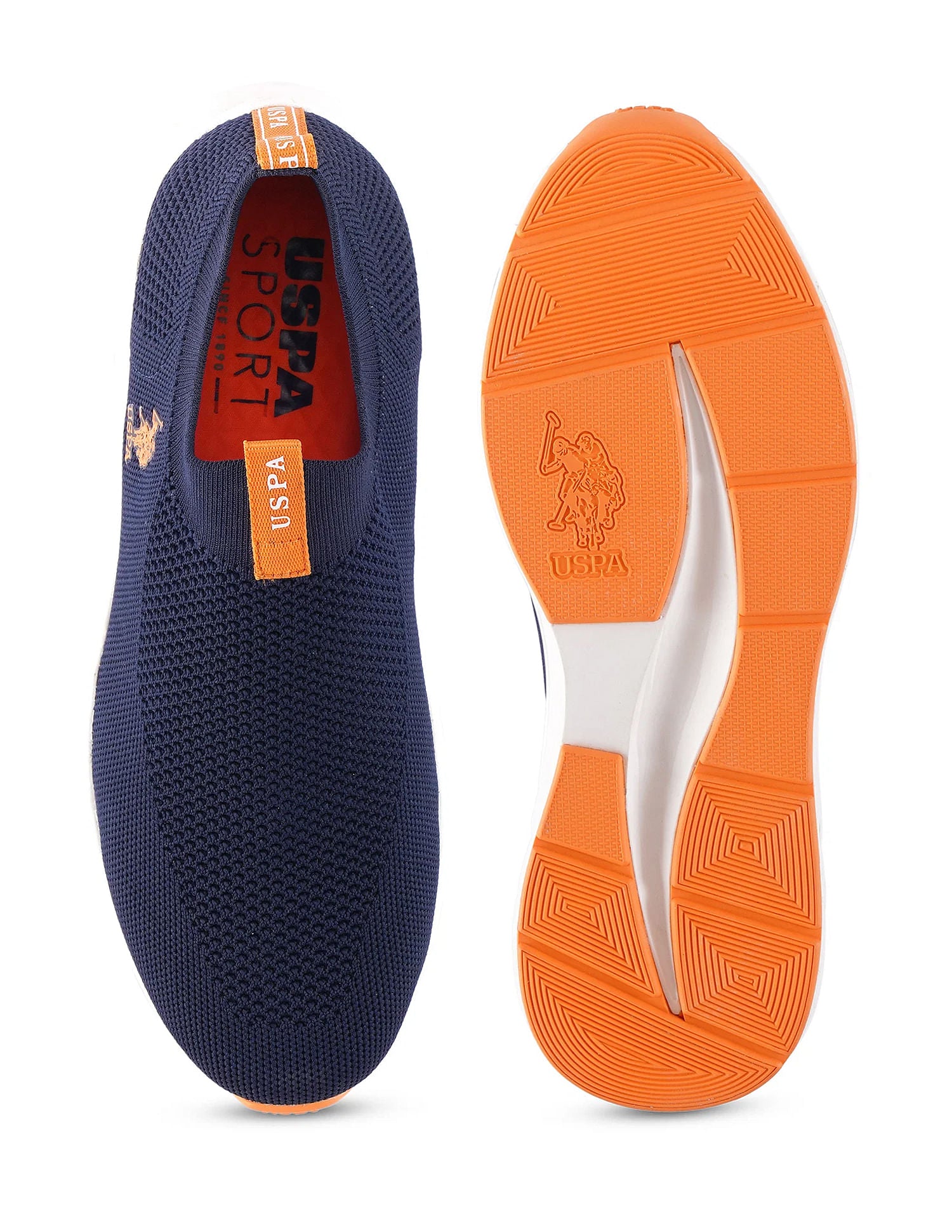 Men Duncun 5.0 Navy Uspa Sport  Sneaker Slip On Navy - U.S. Polo Assn. India | Large