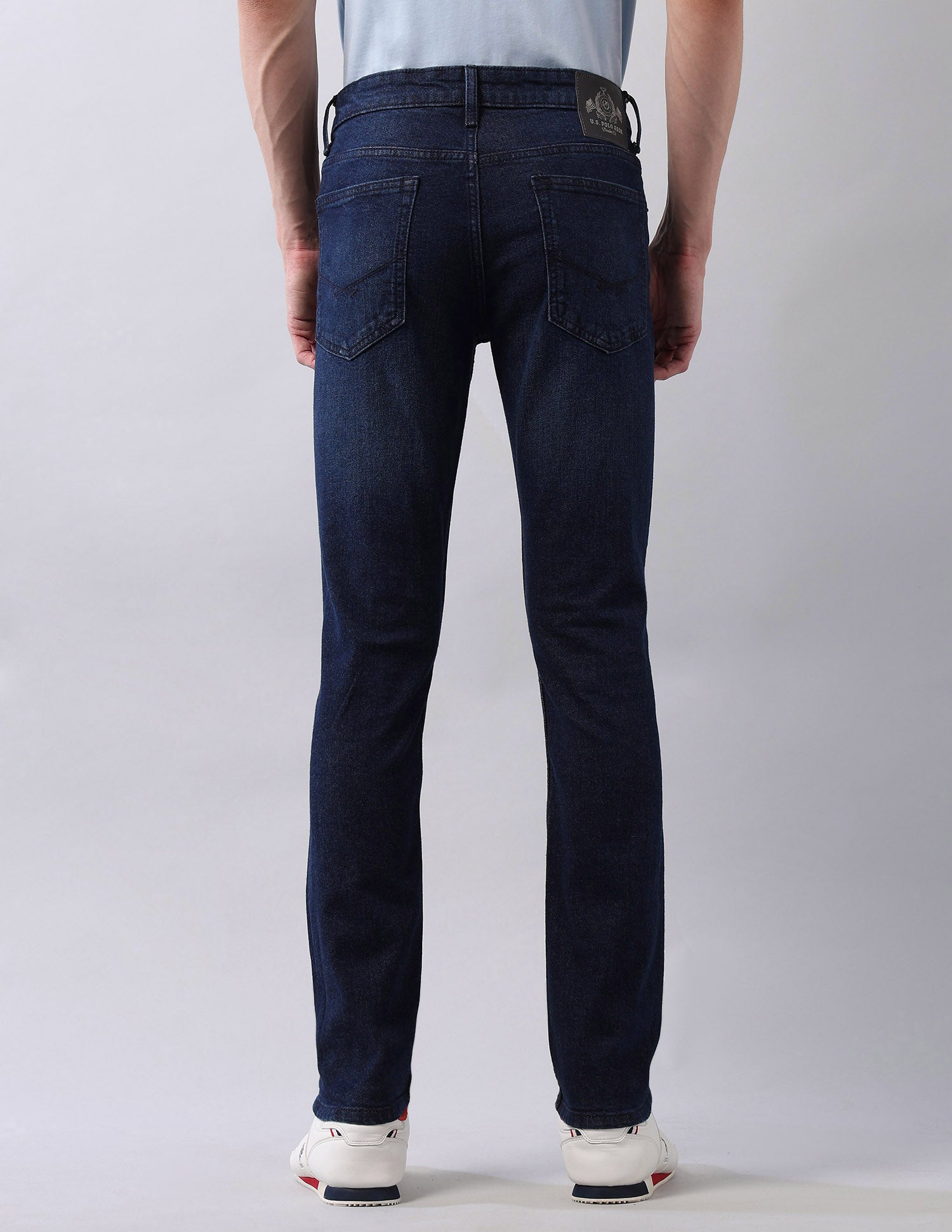 Regallo Skinny Fit Blue Jeans Blue - U.S. Polo Assn. India | Large